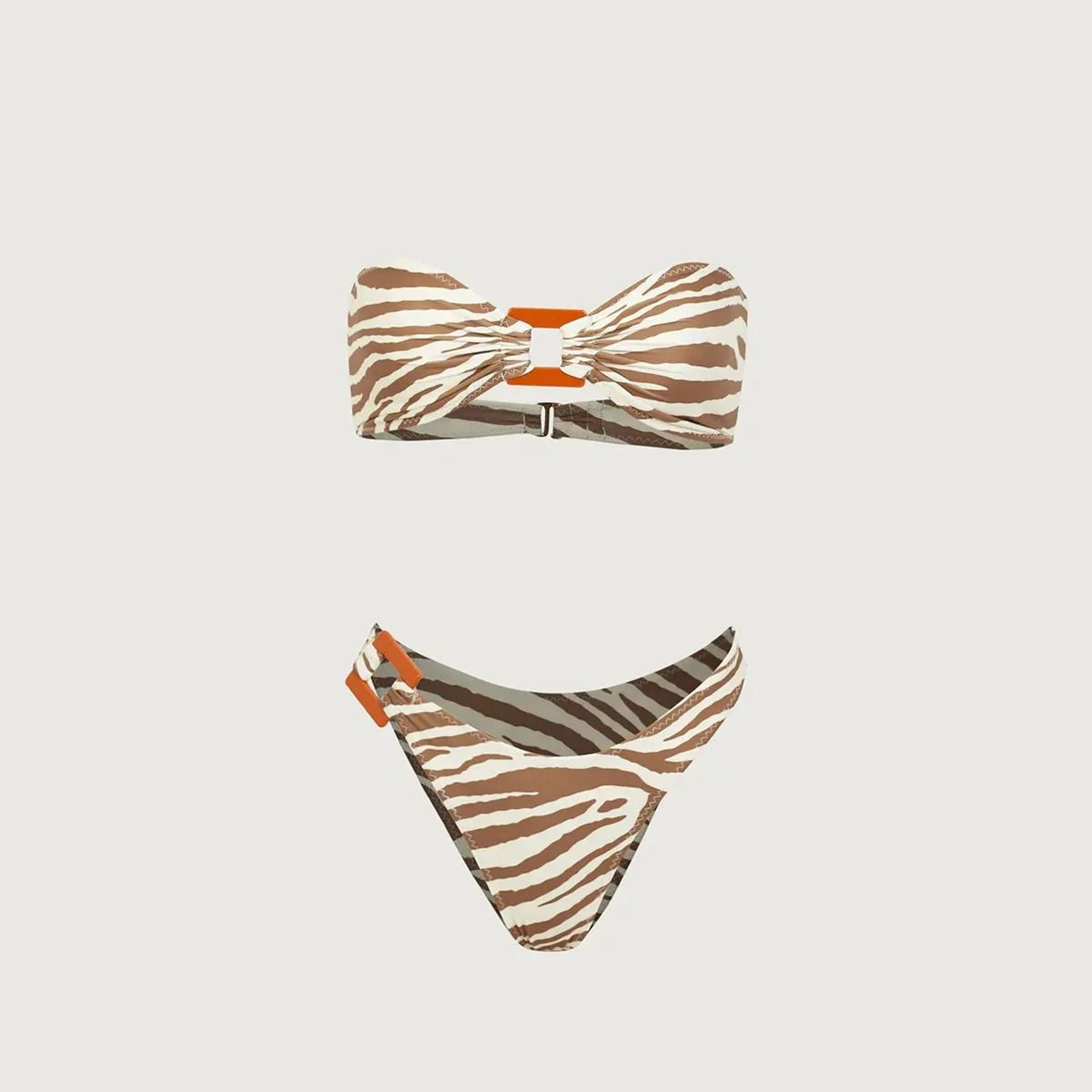Brazilian Thong Bikini Set  PushUp HighLeg Brazilian Bathing Suit 3
