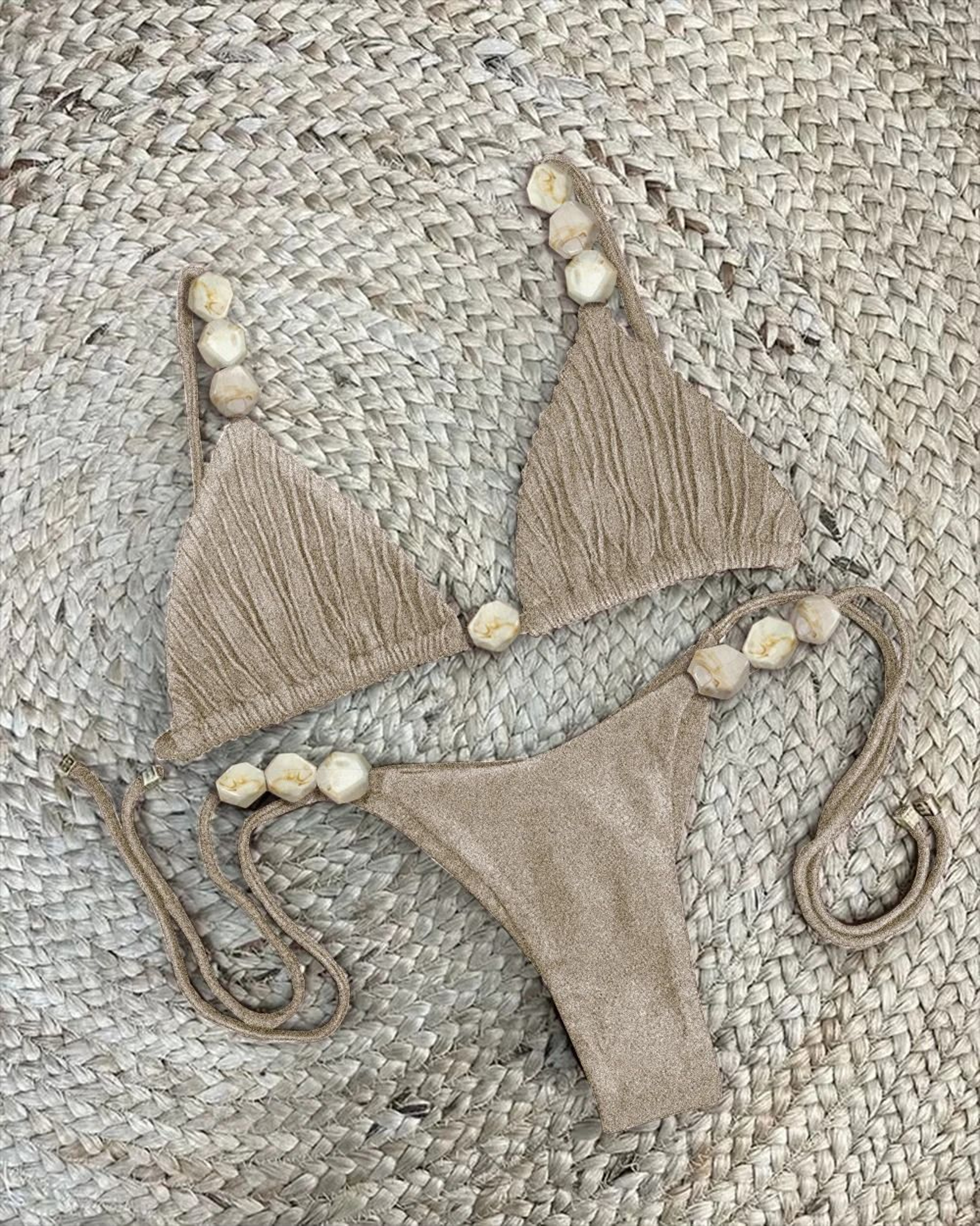 HighWaist Bikini Set  PushUp Luxury Swimwear 2
