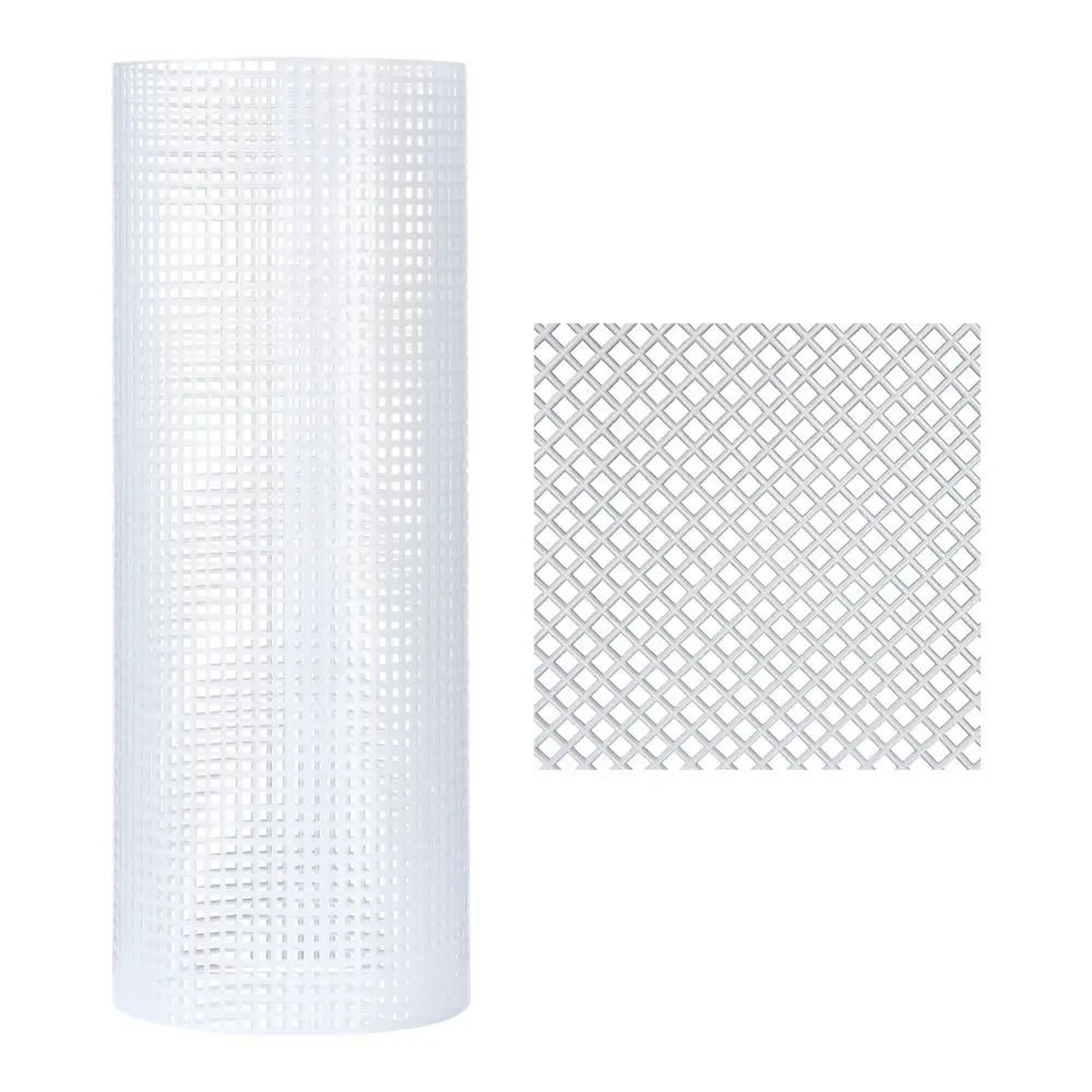 Handmade Plastic Mesh Cloth  DIY Latch Hook Grid For Bags  Rugs 7