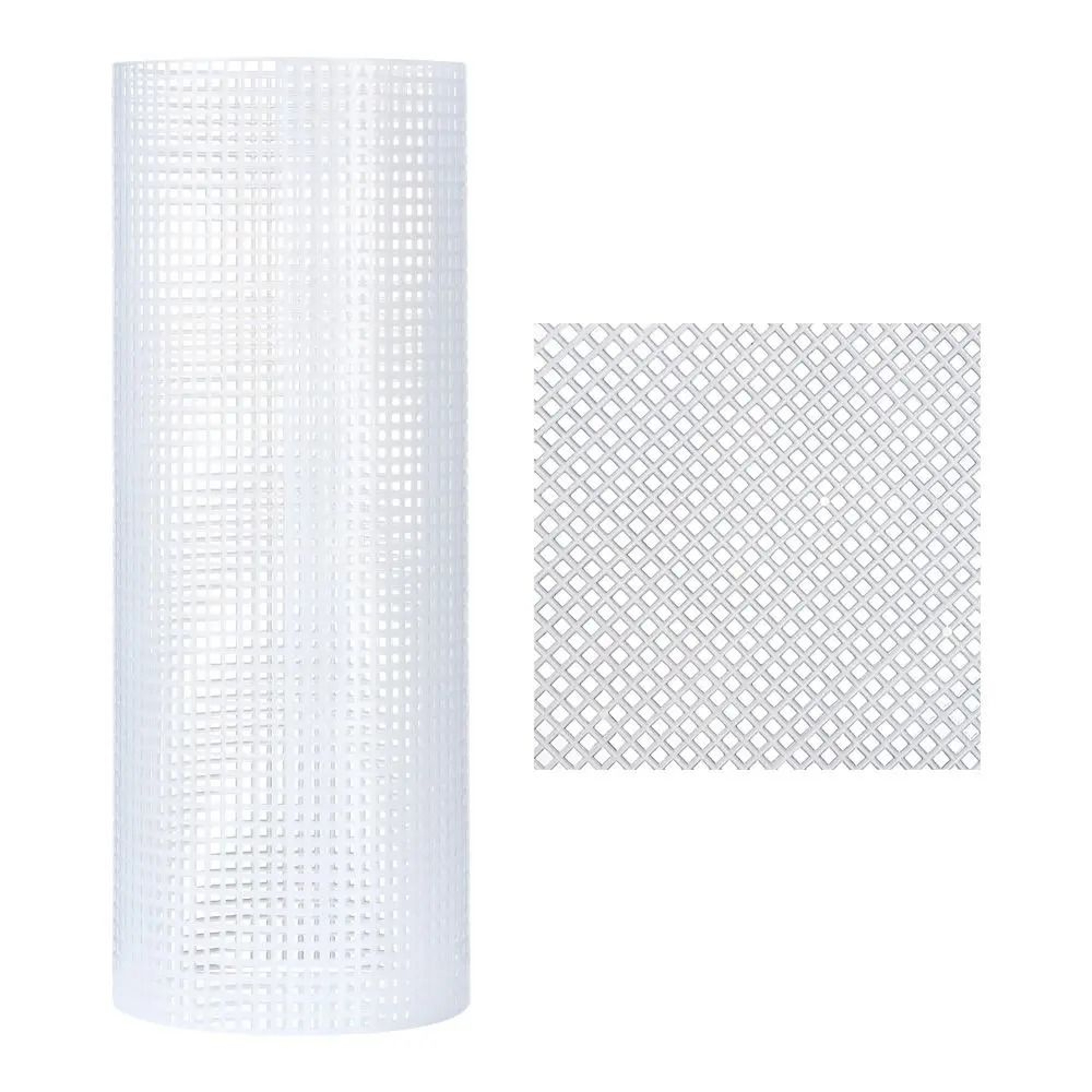 Handmade Plastic Mesh Cloth  DIY Latch Hook Grid For Bags  Rugs 8