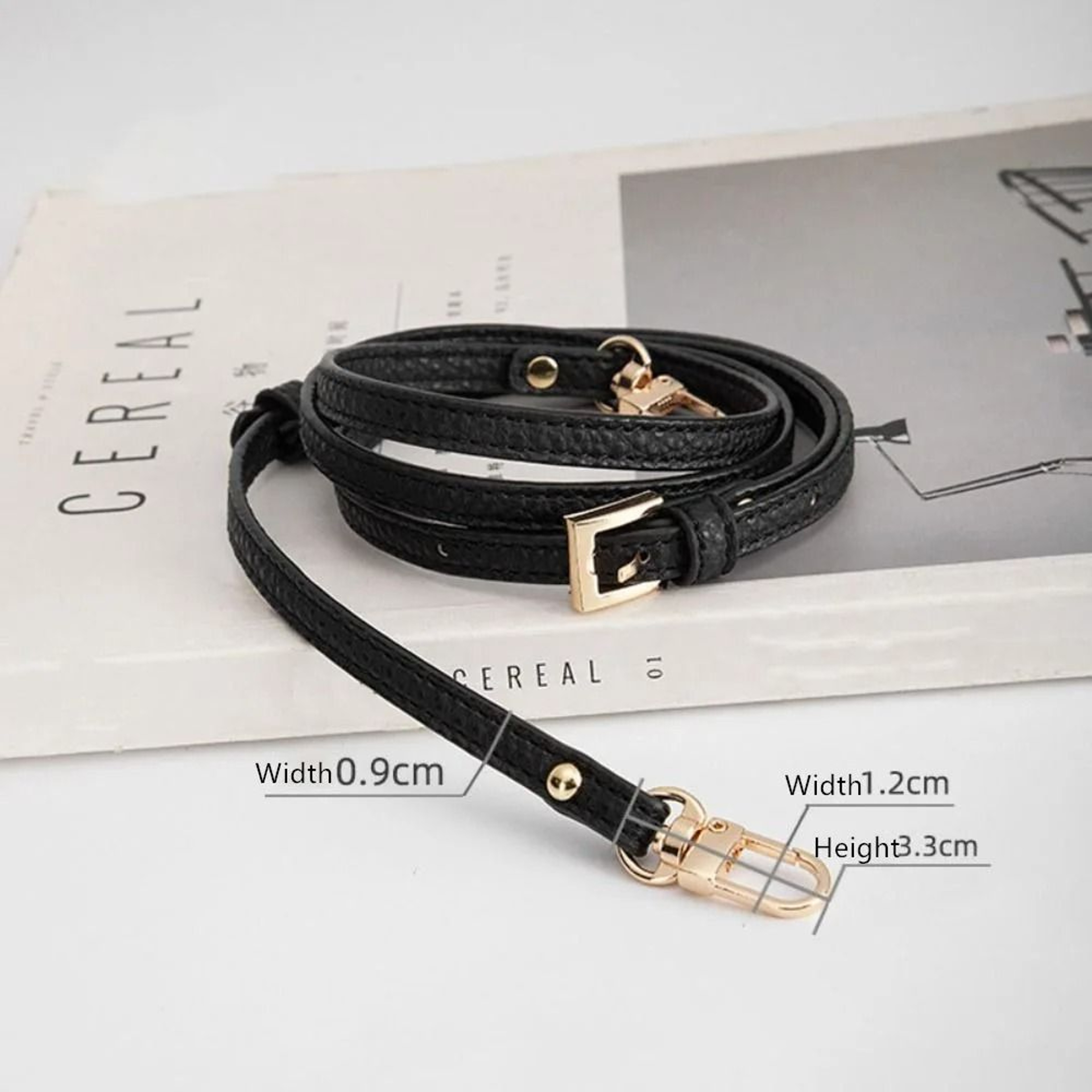 Cowhide Replacement Strap  Adjustable Leather Crossbody Belt For Longchamp Mini 5