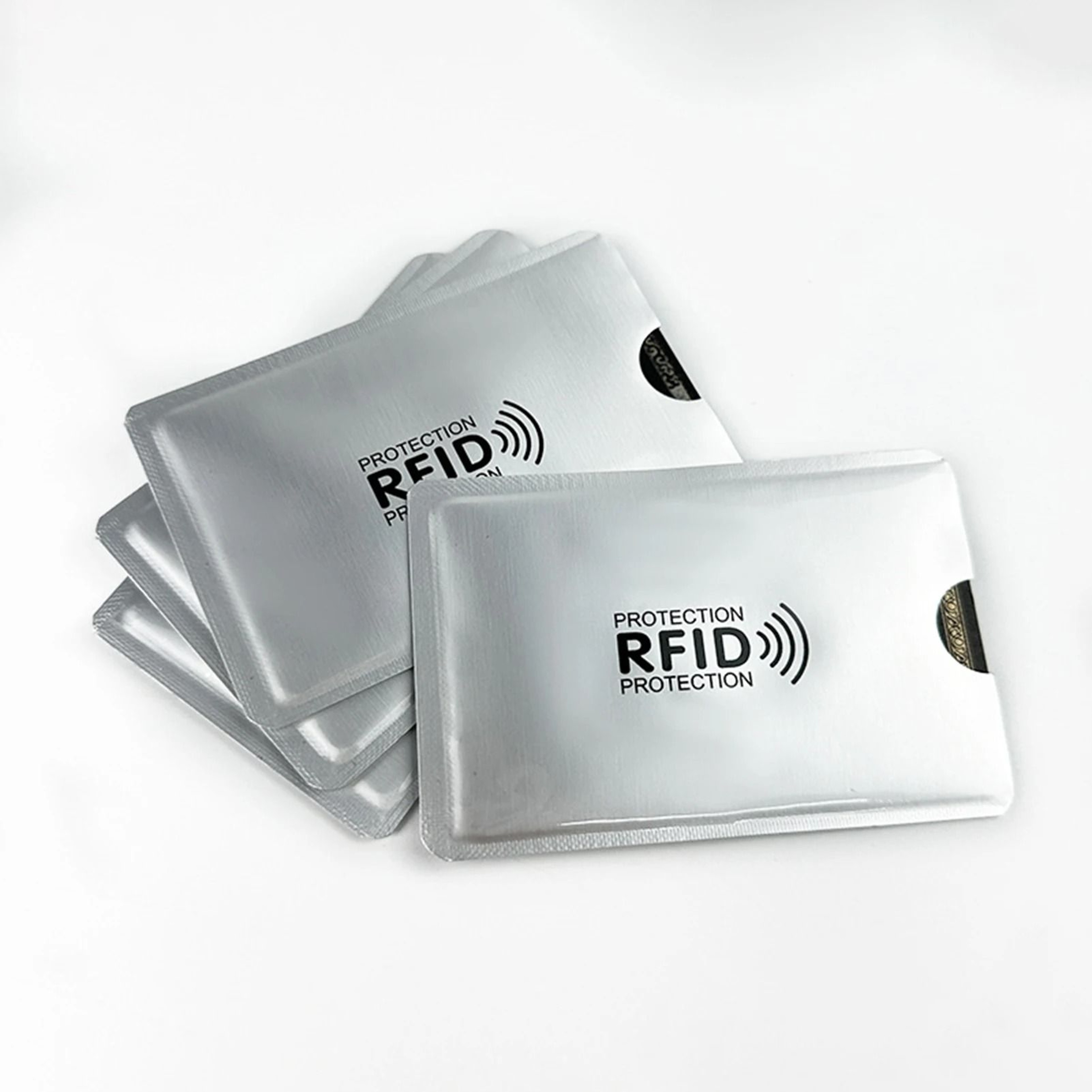 MultiColor RFID Blocking Sleeves  Portable AntiTheft Credit Card Protectors 0
