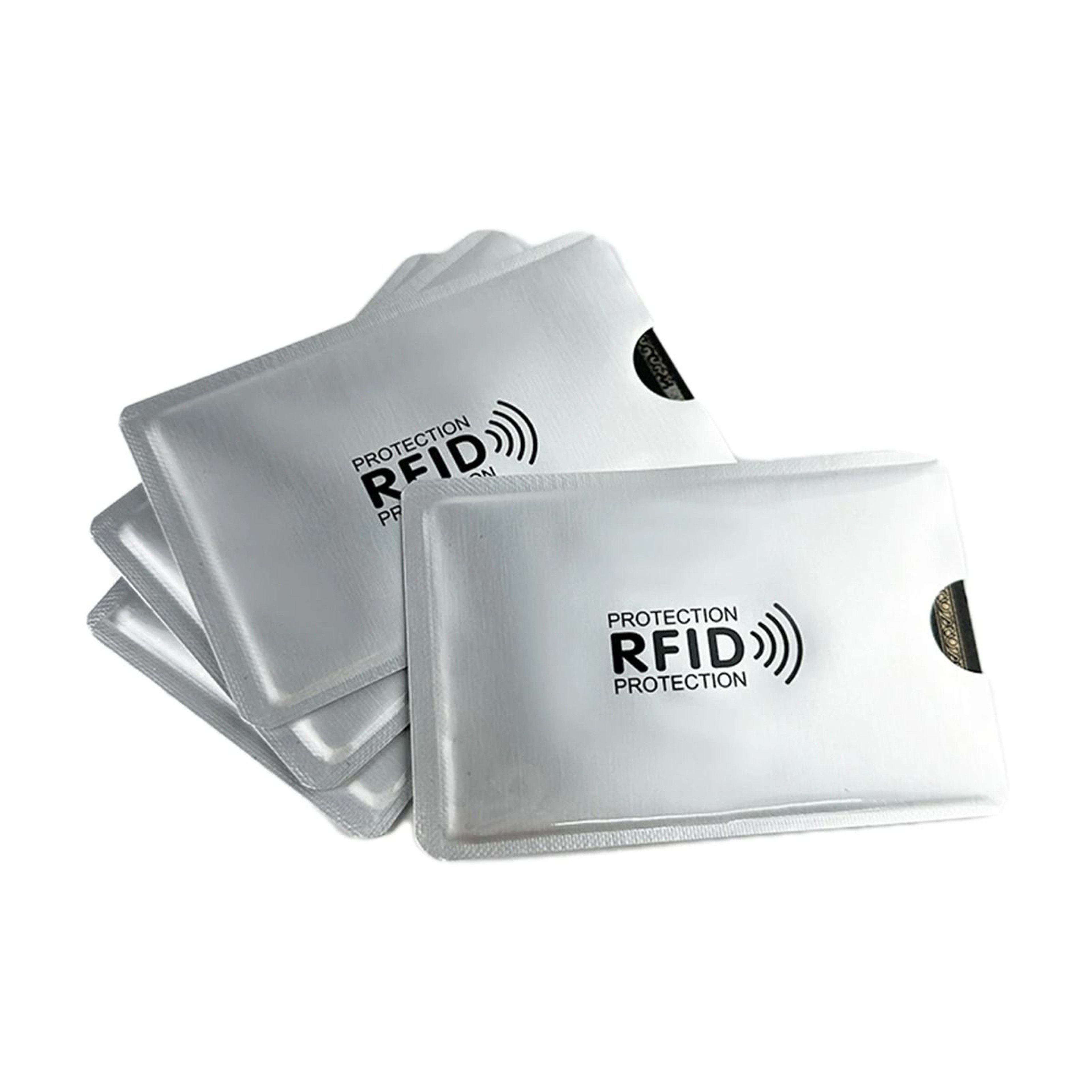 MultiColor RFID Blocking Sleeves  Portable AntiTheft Credit Card Protectors 9