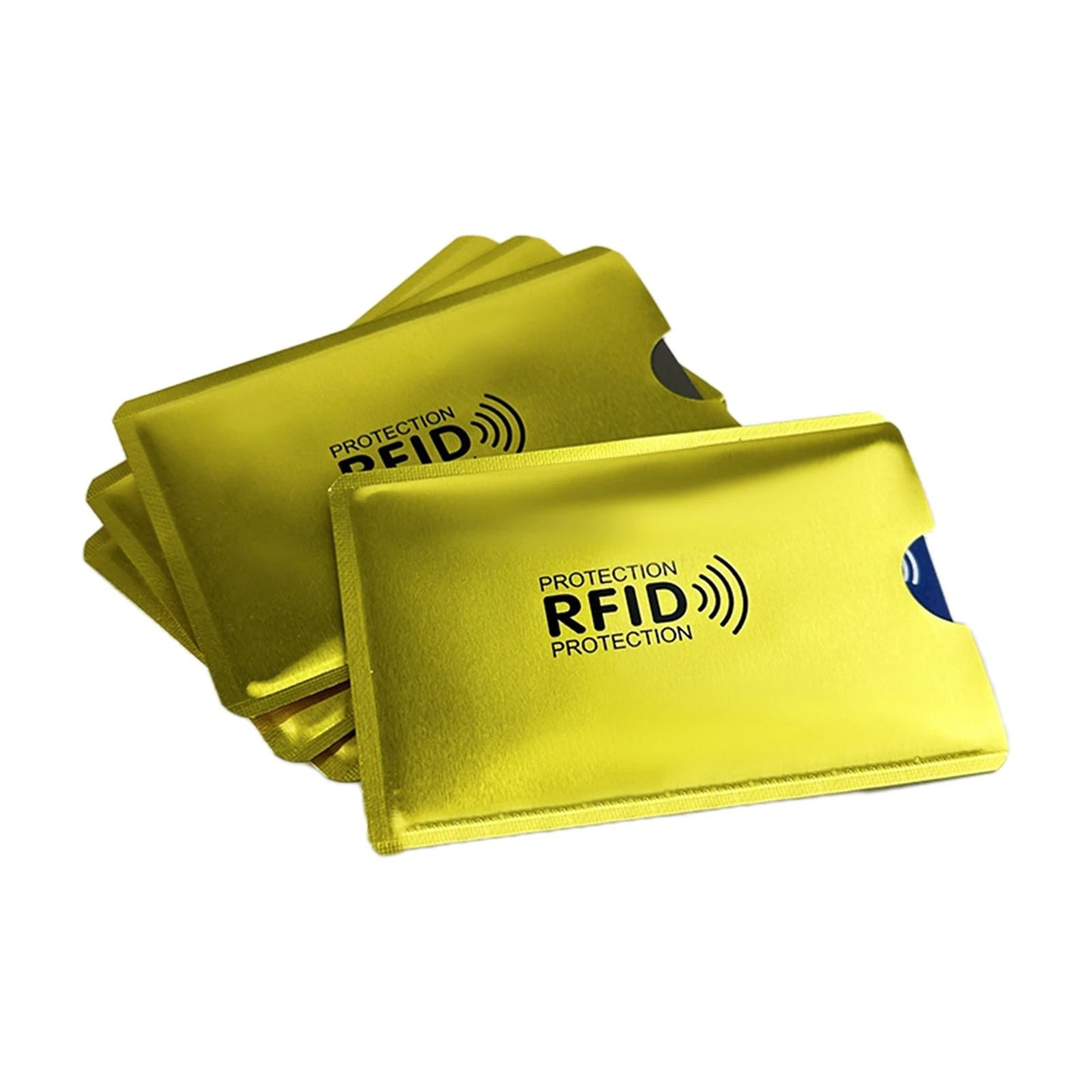MultiColor RFID Blocking Sleeves  Portable AntiTheft Credit Card Protectors 7