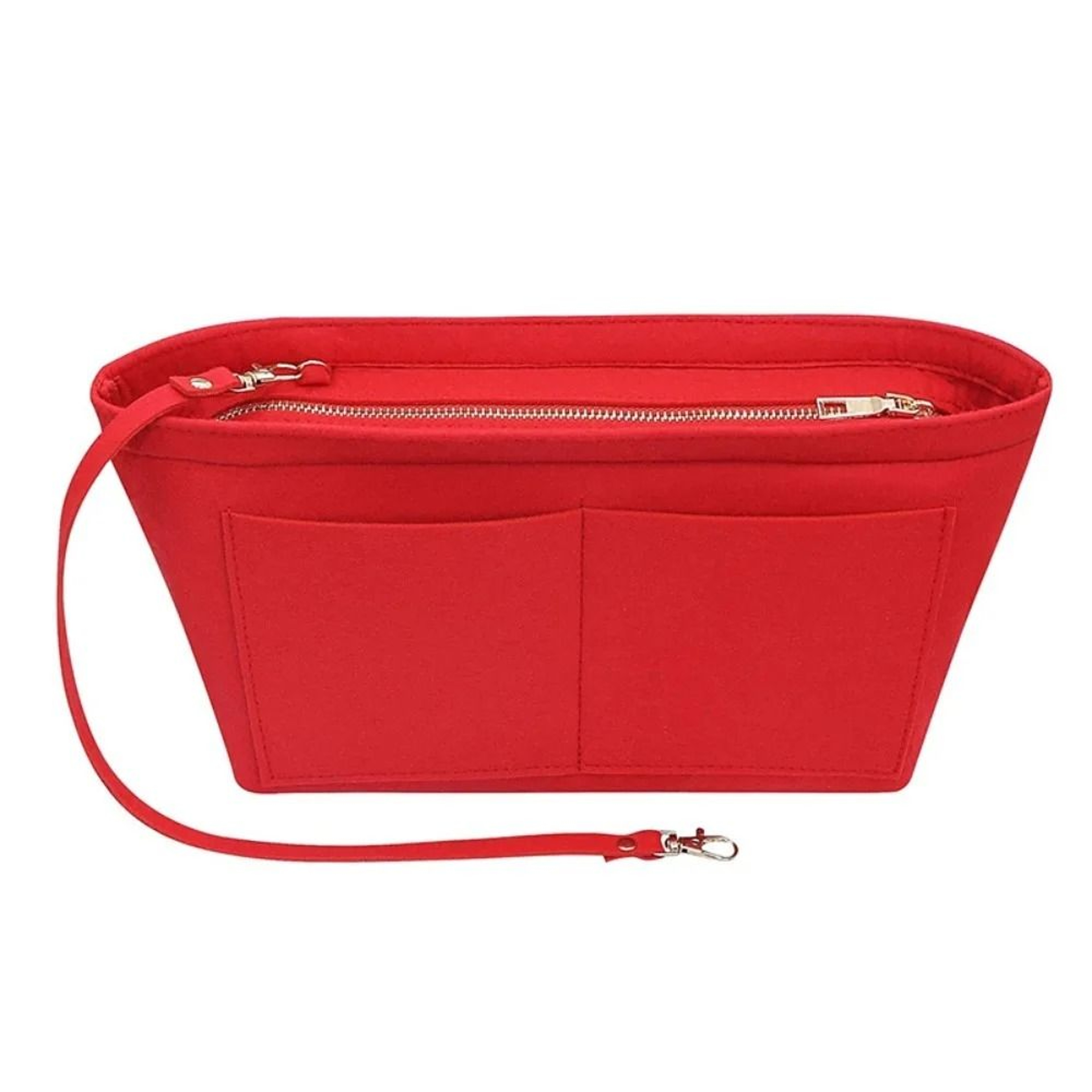 Felt Tote Bag Organizer  Portable MultiPocket Handbag Insert  Cosmetic Liner 6