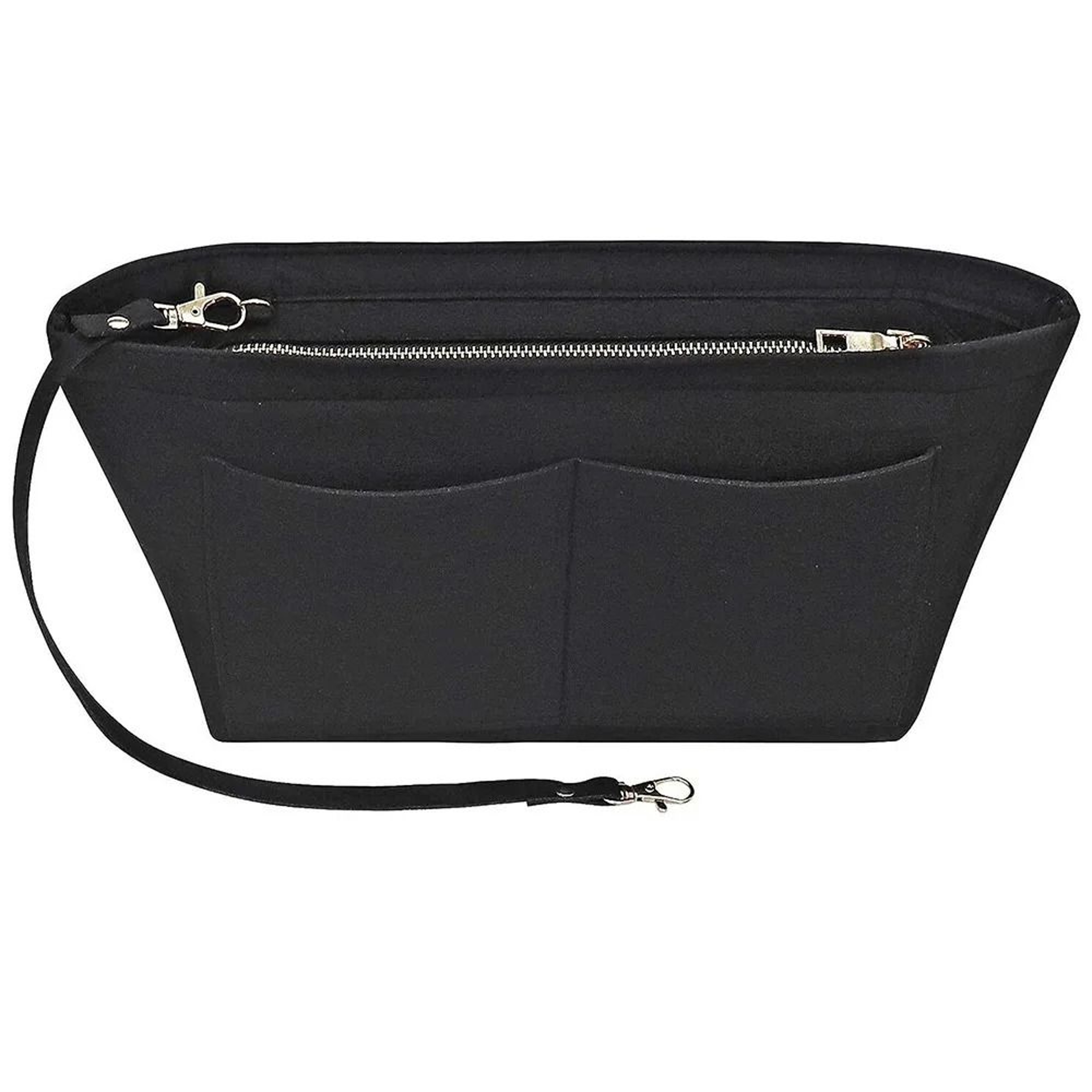 Felt Tote Bag Organizer  Portable MultiPocket Handbag Insert  Cosmetic Liner 7