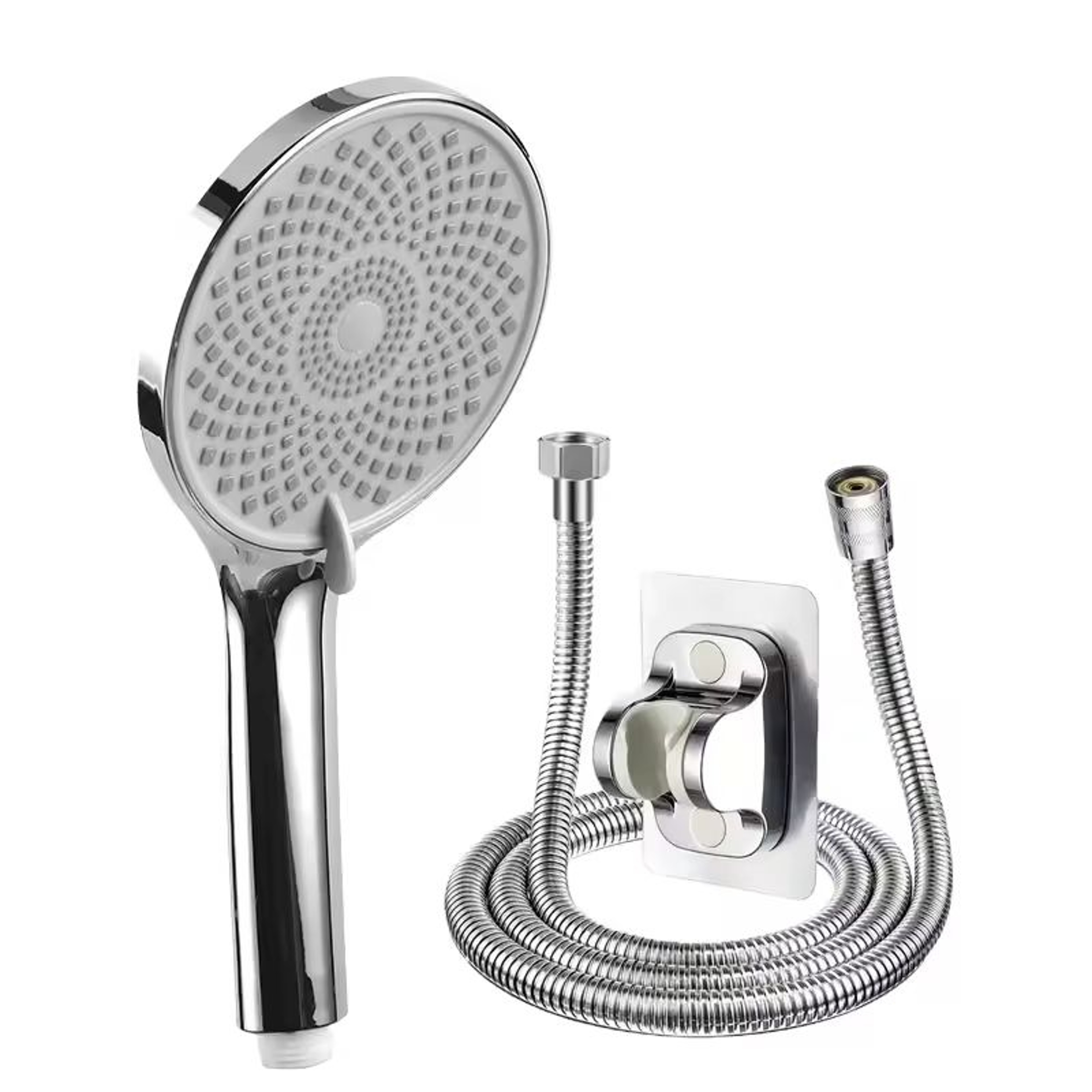 3Mode HighPerformance Shower Combo  Oversized Rainfall  HighPressure Handheld Set 8