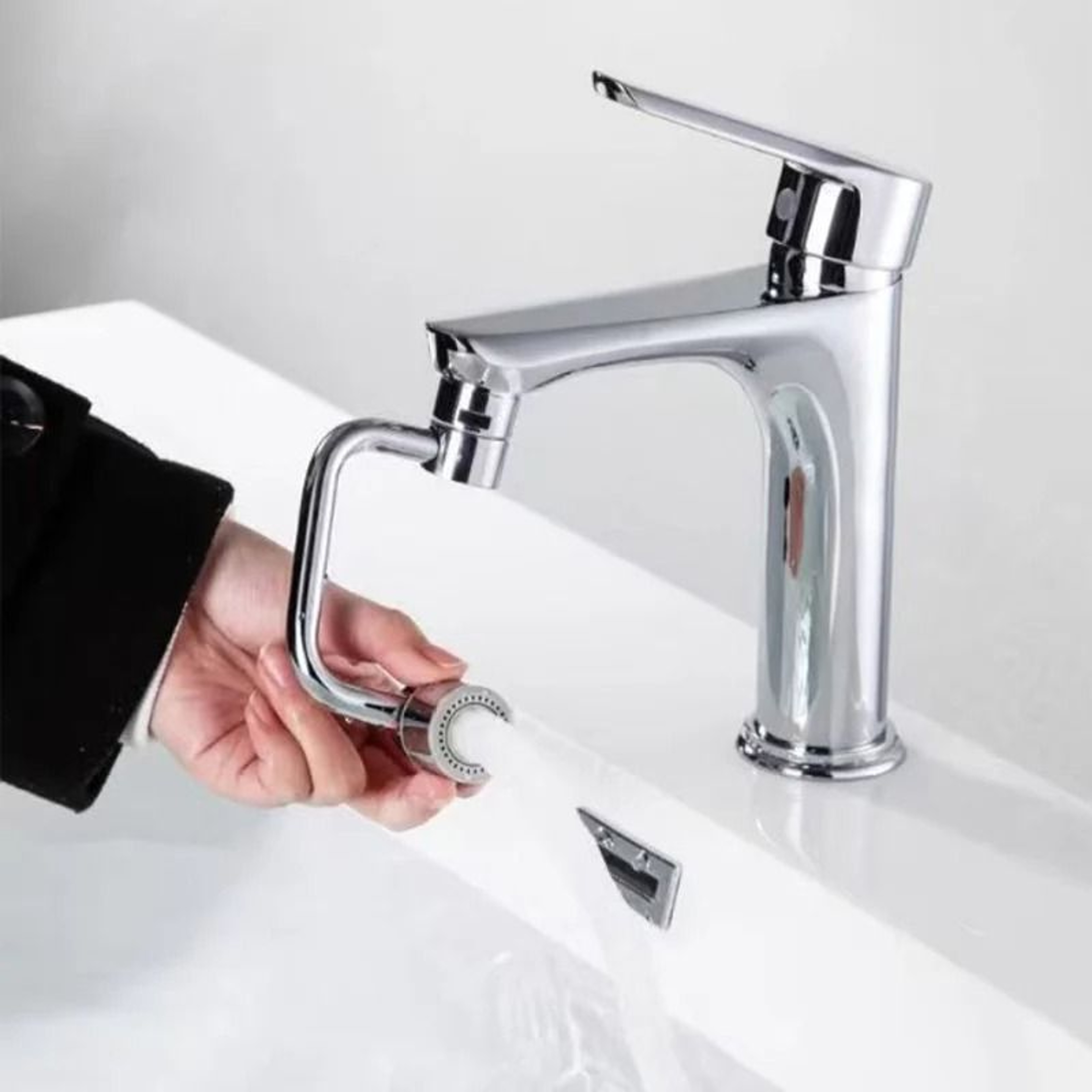 1080 Universal Robotic Arm Extender  UShaped MultiFunctional Faucet Bubbler 4