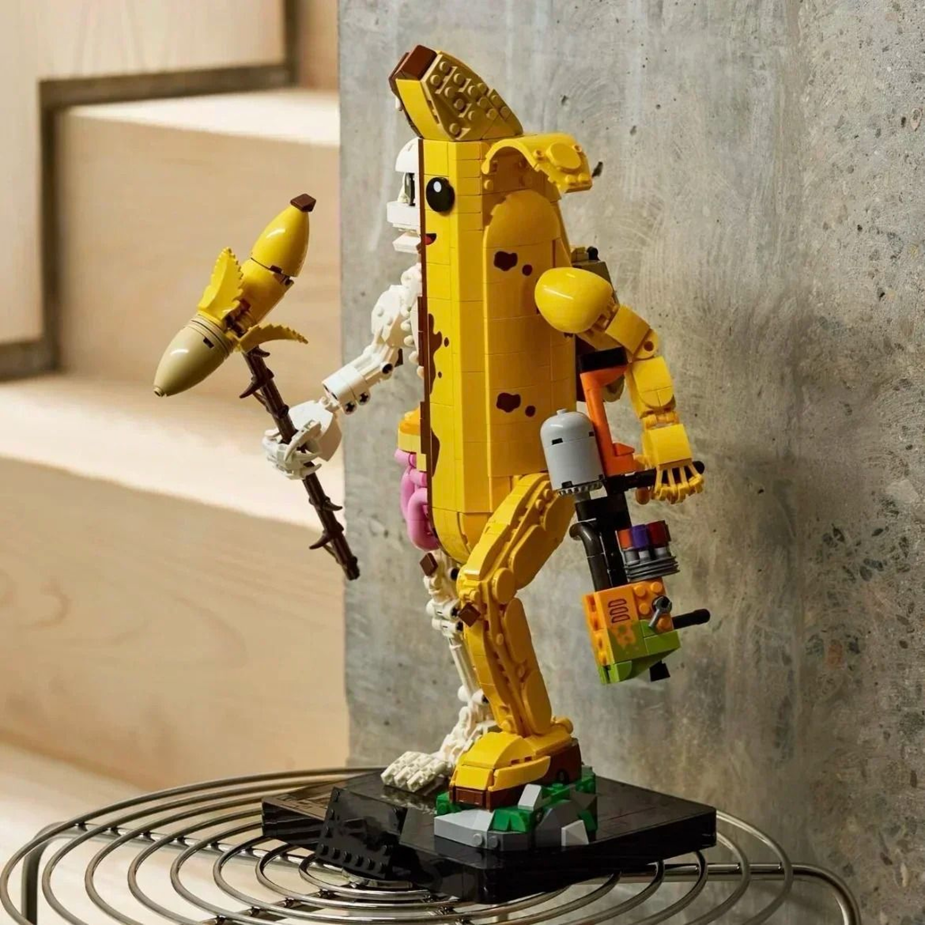 1414Piece Banana Model Building Block Set  MOC Creative Room Decor 1
