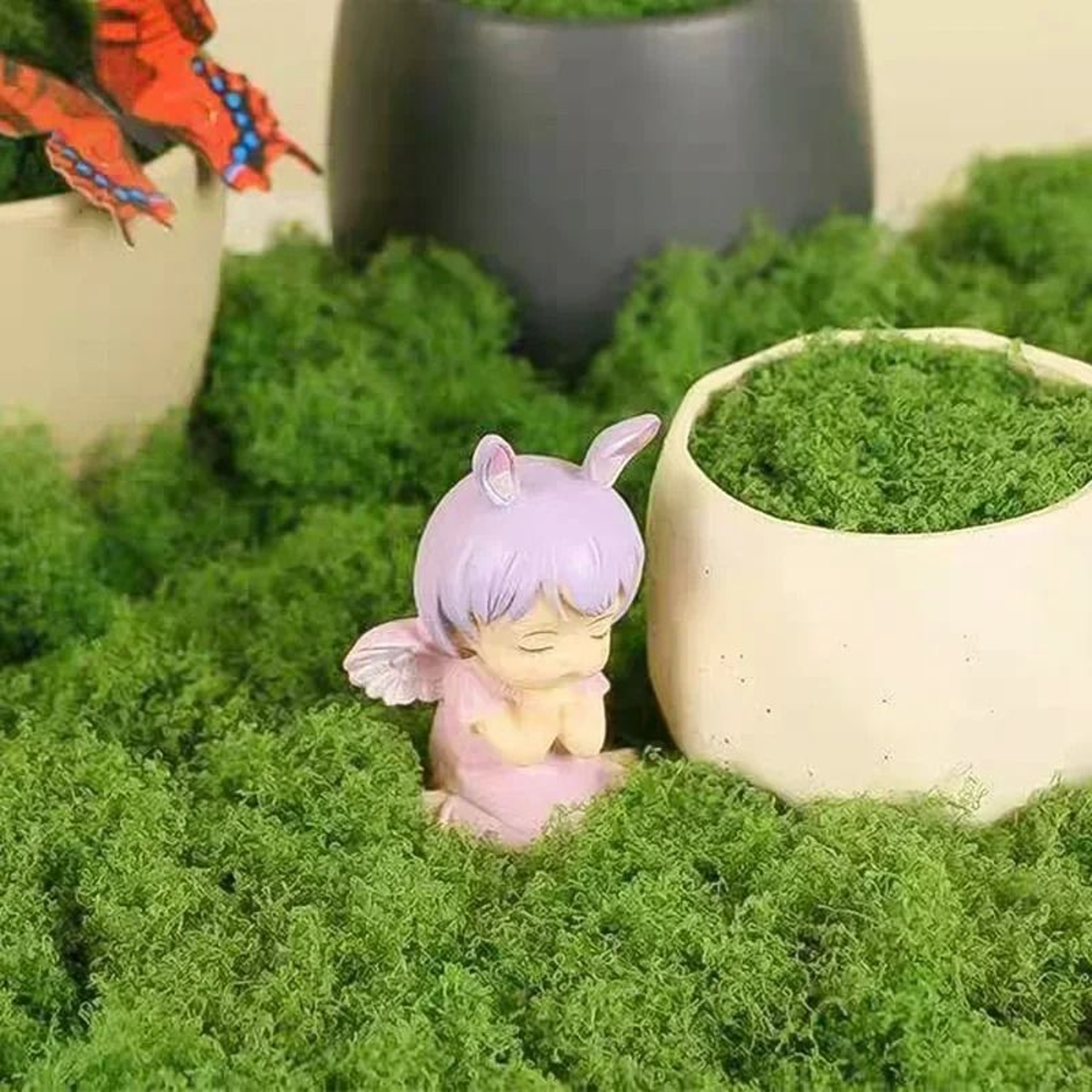 Eternal Artificial Green Moss  PreservedEffect Moss For Mini Landscapes DIY Crafts  Botanical Room  3