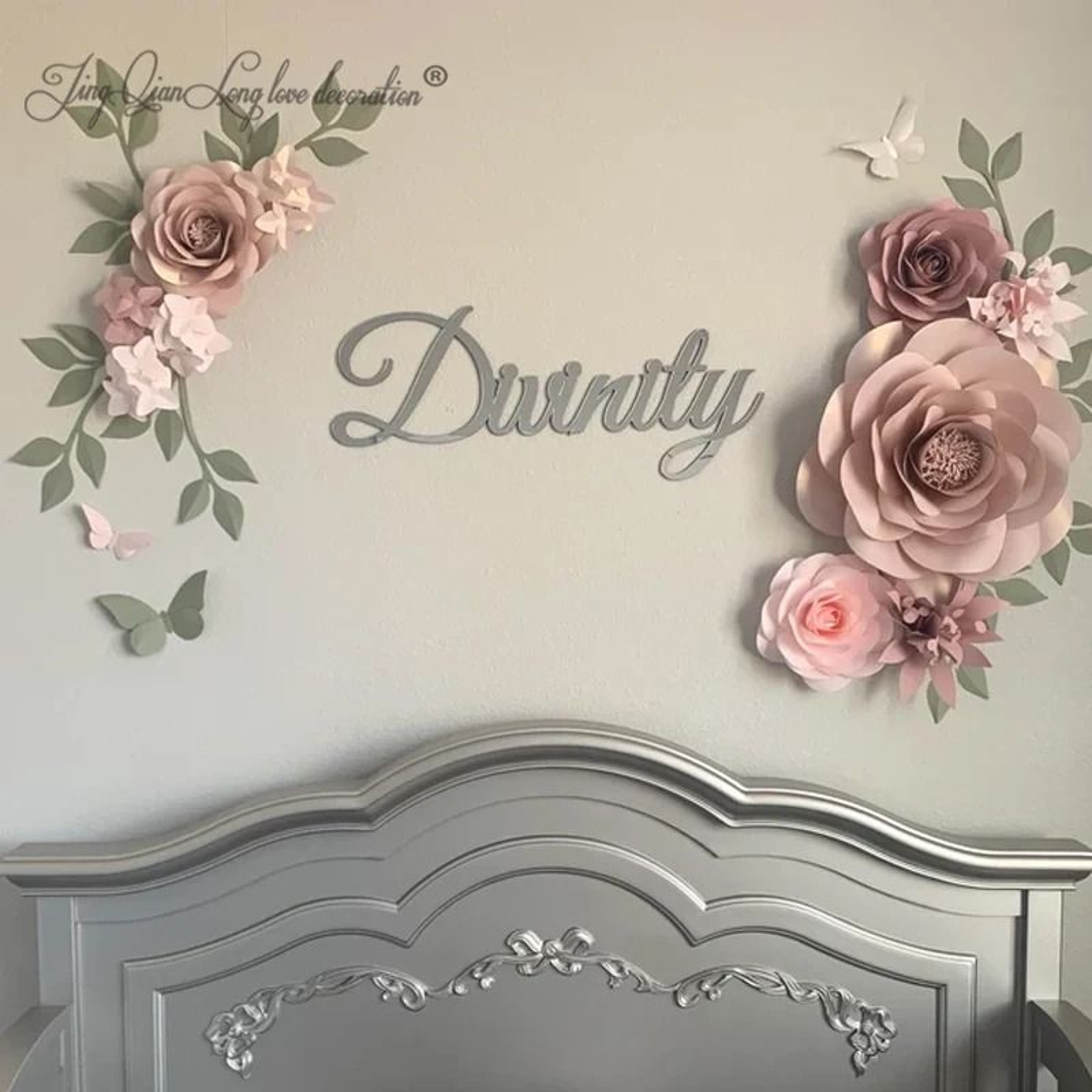 Custom Script Wooden Name Sign  HighDefinition Personalized Wall Decor For Modern Nurseries  Home S 1