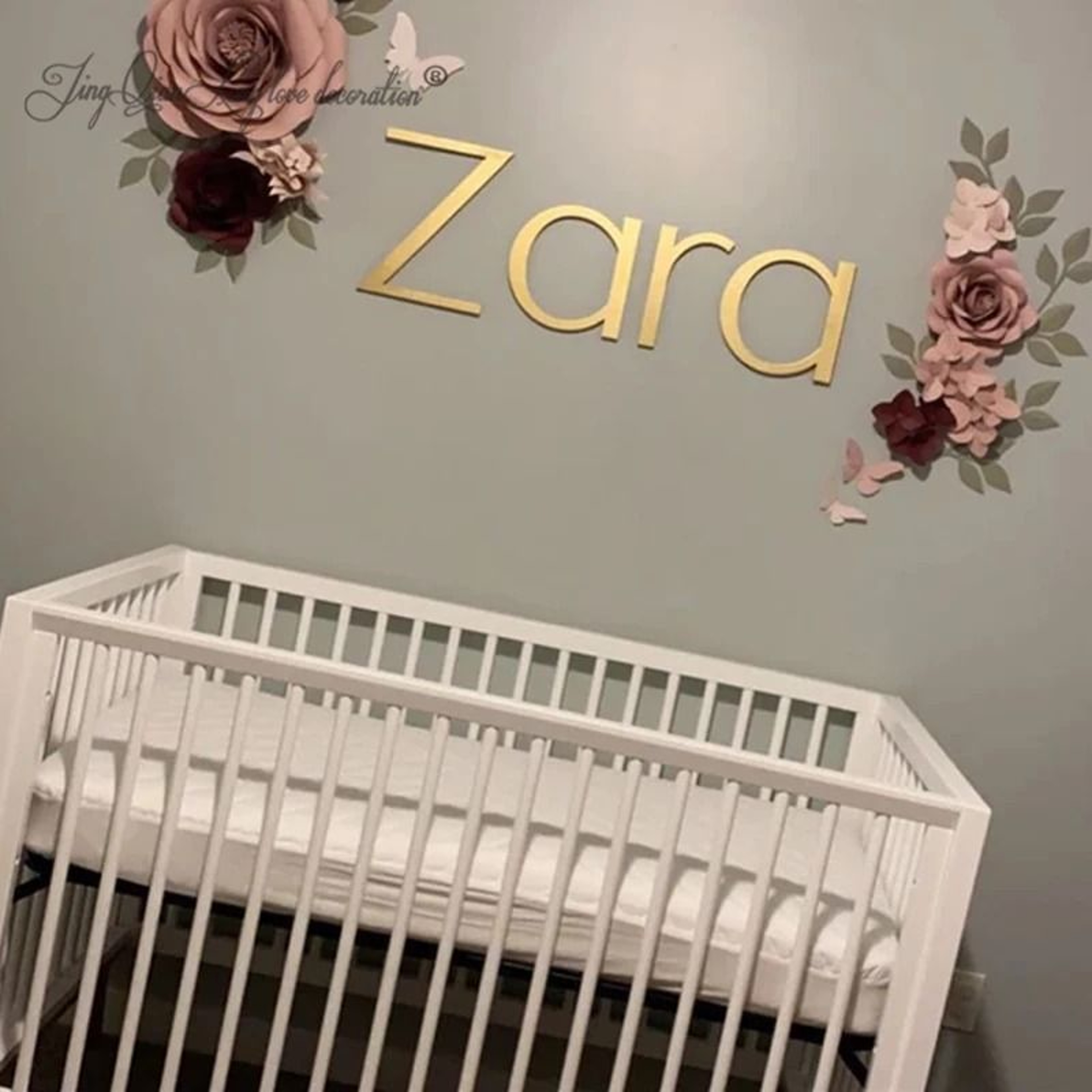 Custom Script Wooden Name Sign  HighDefinition Personalized Wall Decor For Modern Nurseries  Home S 3