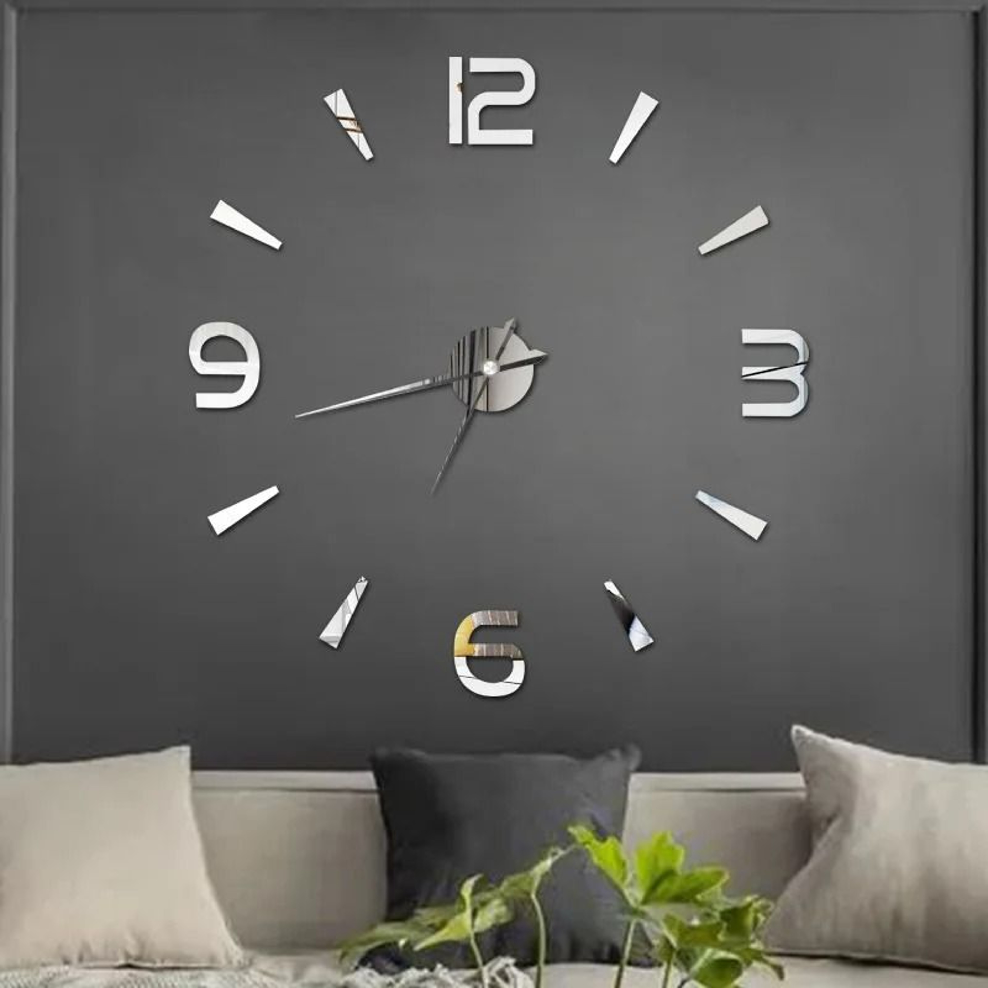 3D Luminous Minimalist DIY Wall Clock 3
