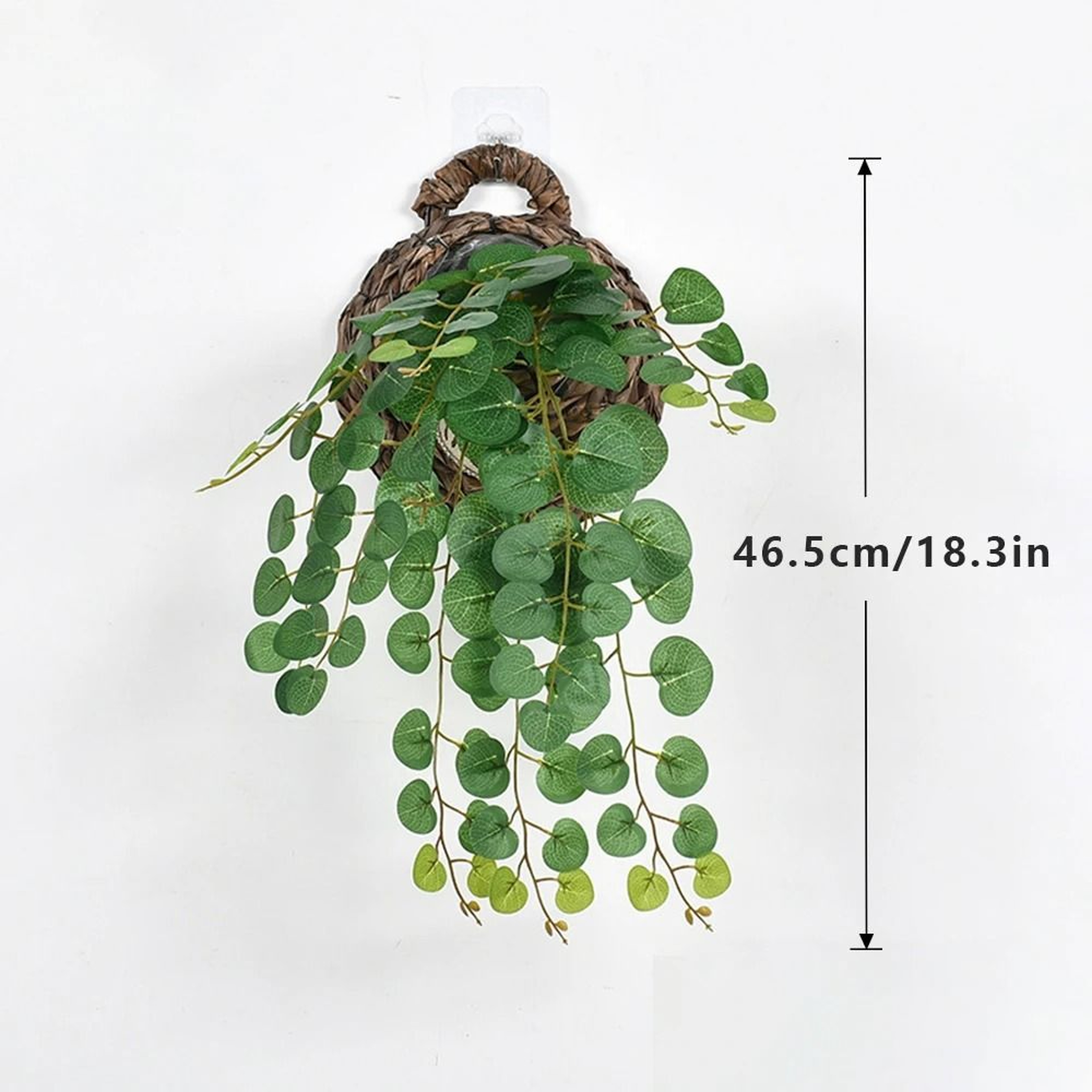 Lush Artificial Eucalyptus  Tropical Hanging Vines 9