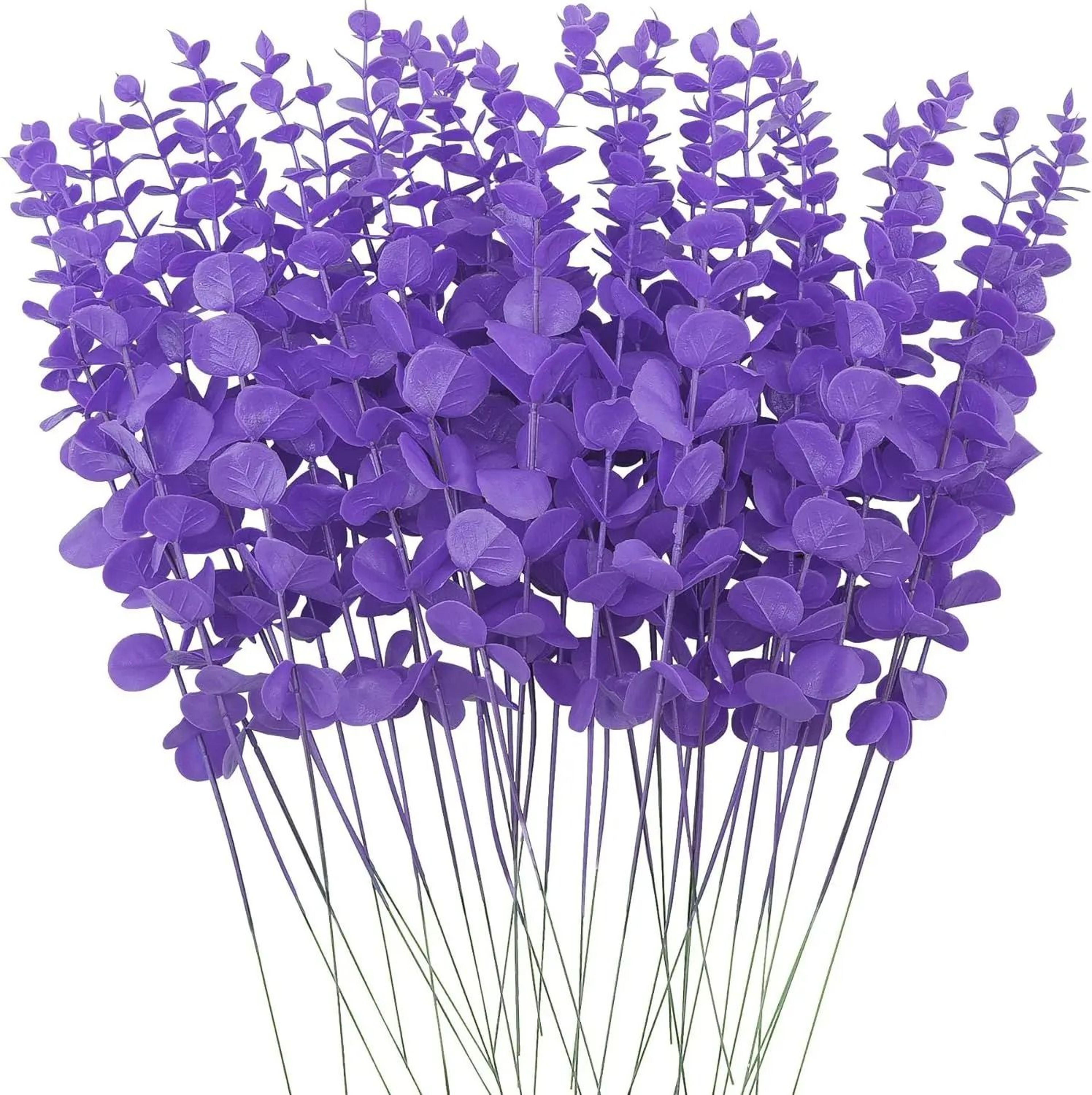 100Piece Bulk Artificial Eucalyptus Leaf Set 17