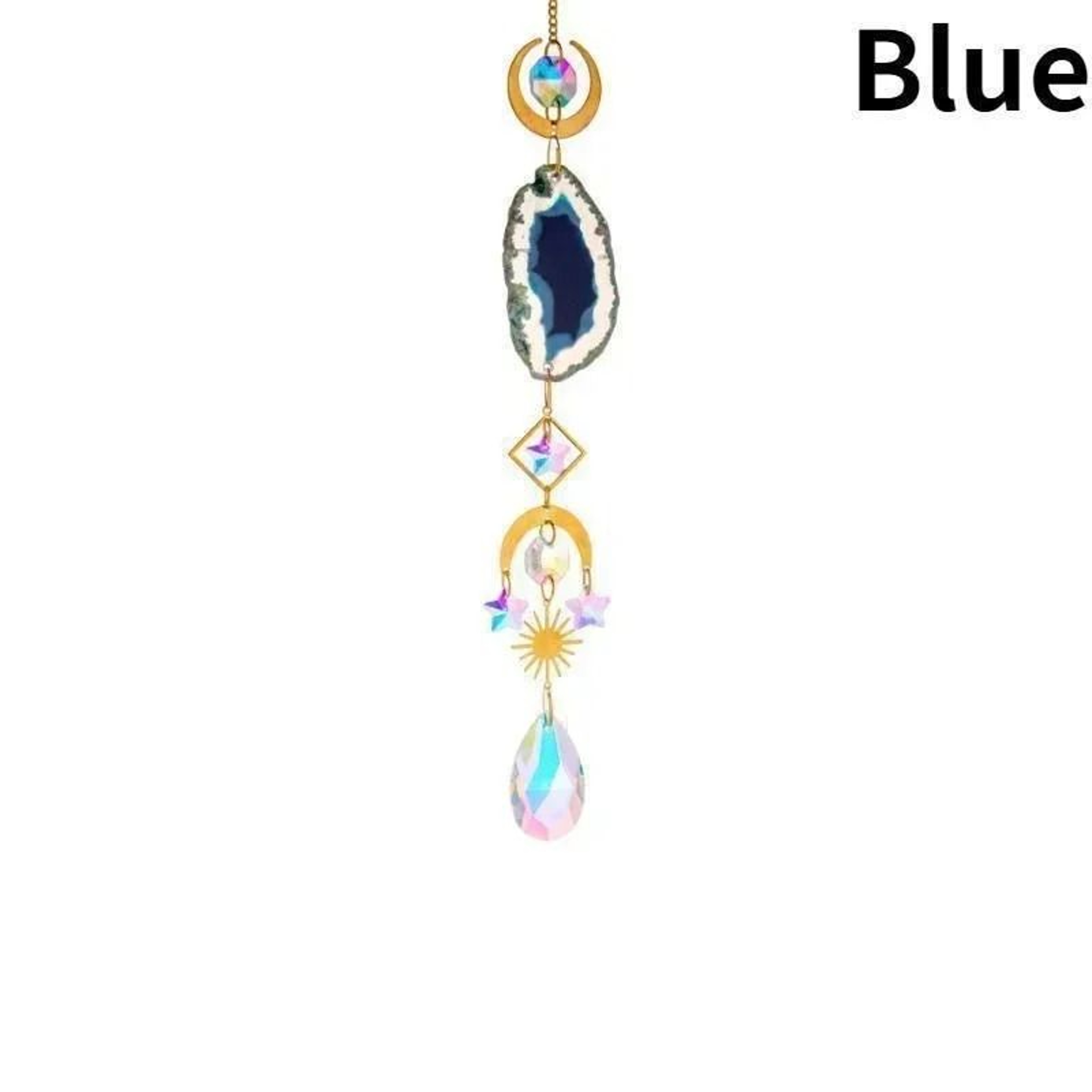Sun And Moon Crystal Prism Suncatcher 9