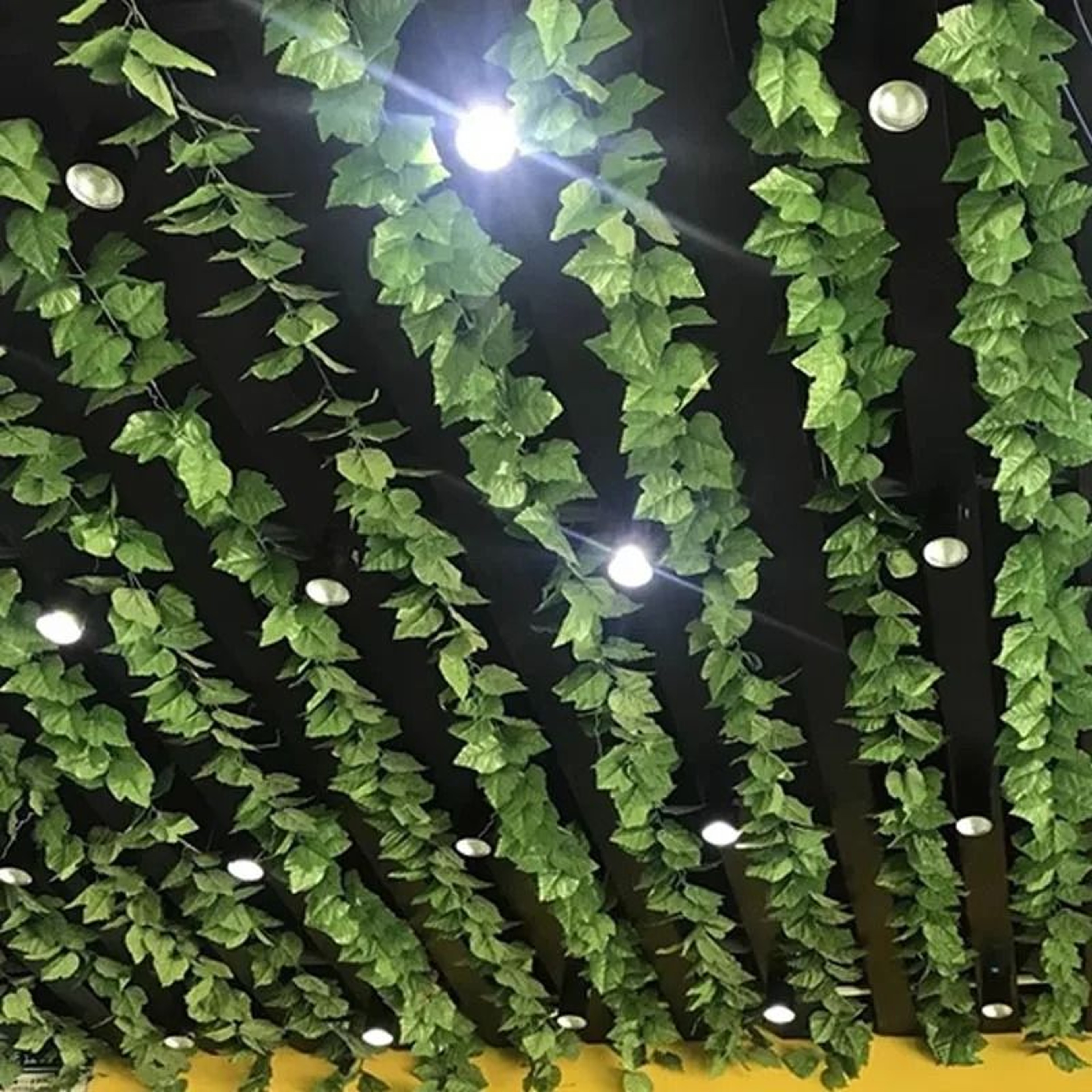 Bulk Artificial Ivy Leaf Hanging Garland 100Meter Value Pack 0