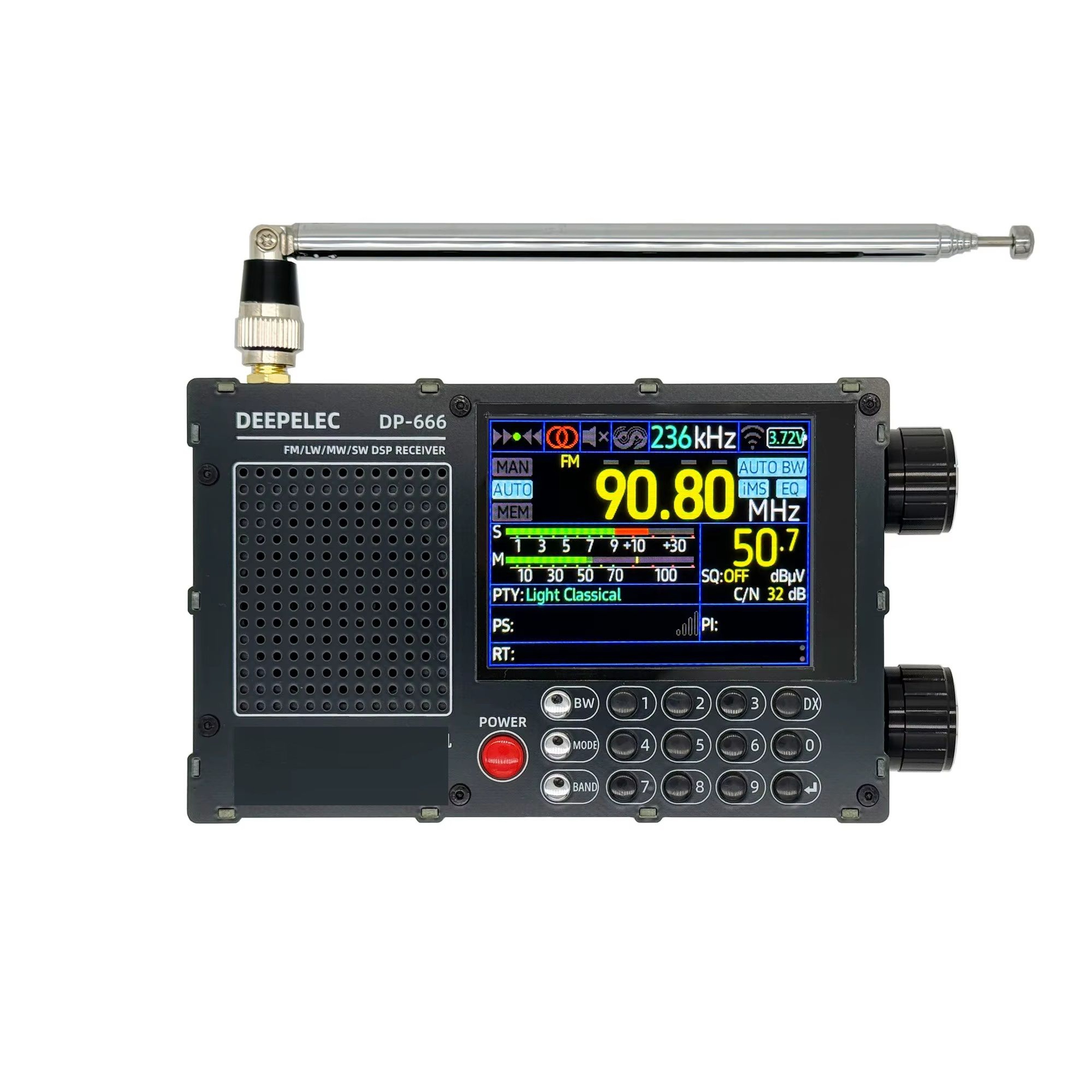 Full Band DSP Radio With High Sensitivity FM AM Shortwave And 28 Inch Display 6