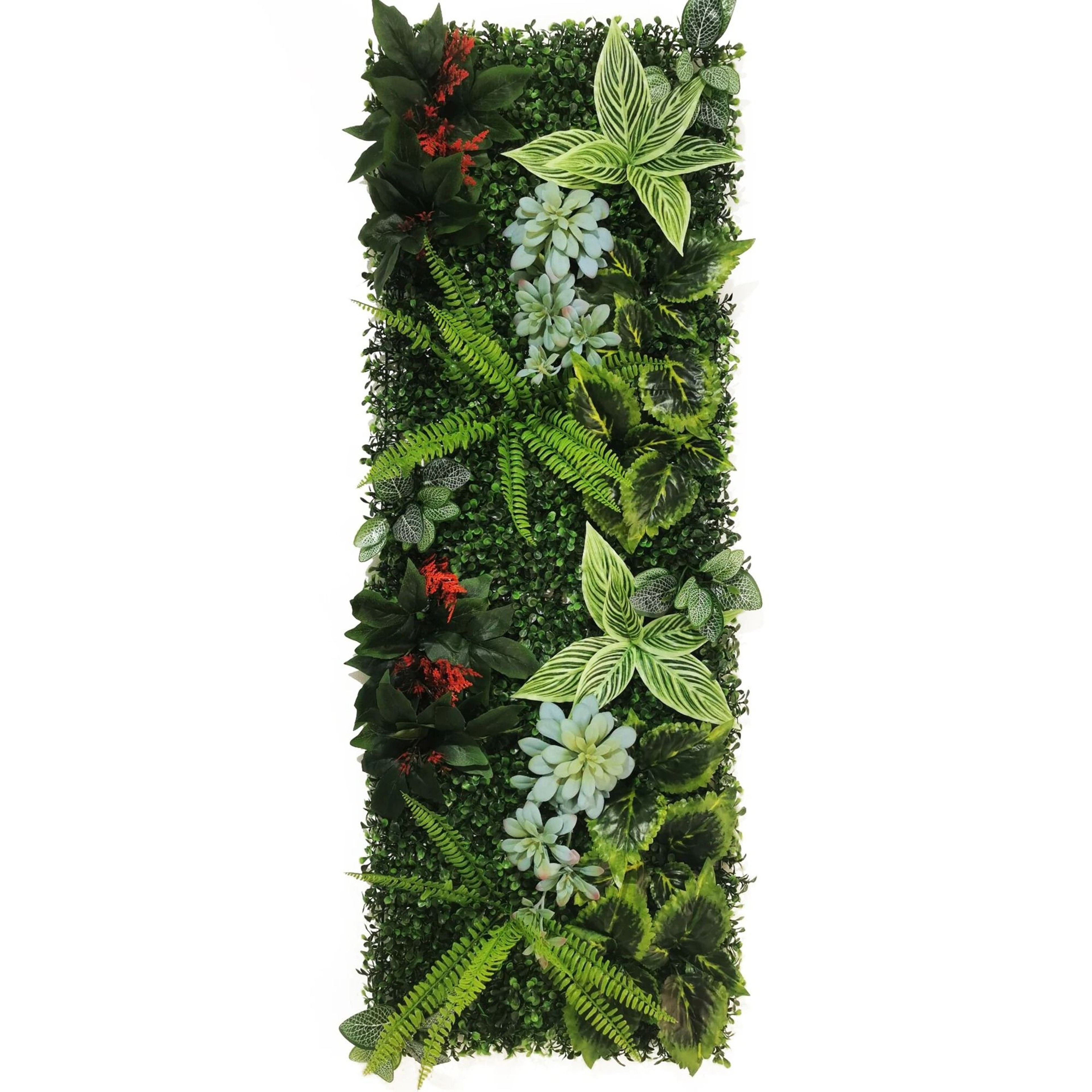 Artificial Rose Lawn Panel  HighDefinition Vertical Garden Wall Decoration 3