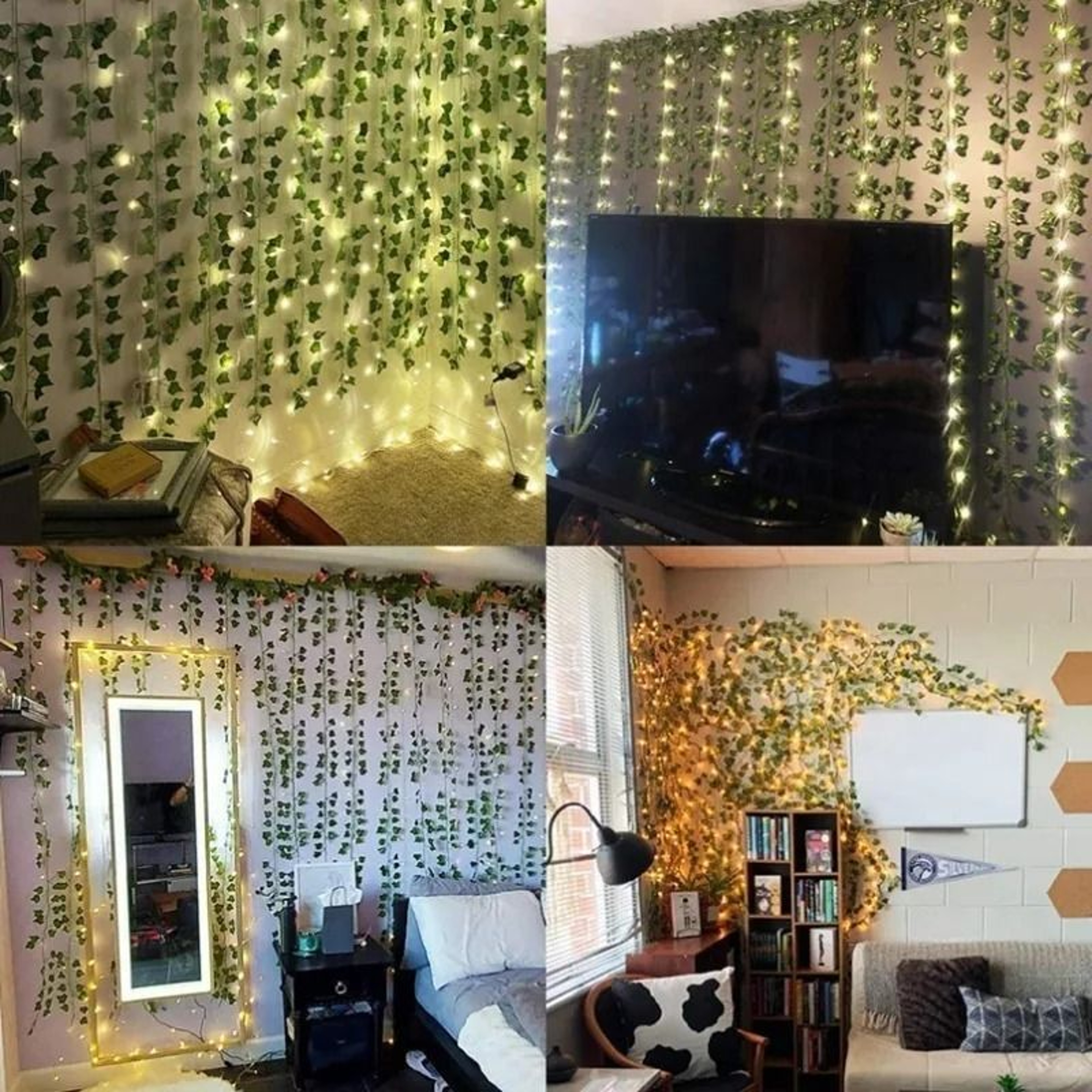 Artificial Ivy Creeper Vine  HighDefinition Vertical Botanical Sculpture 3