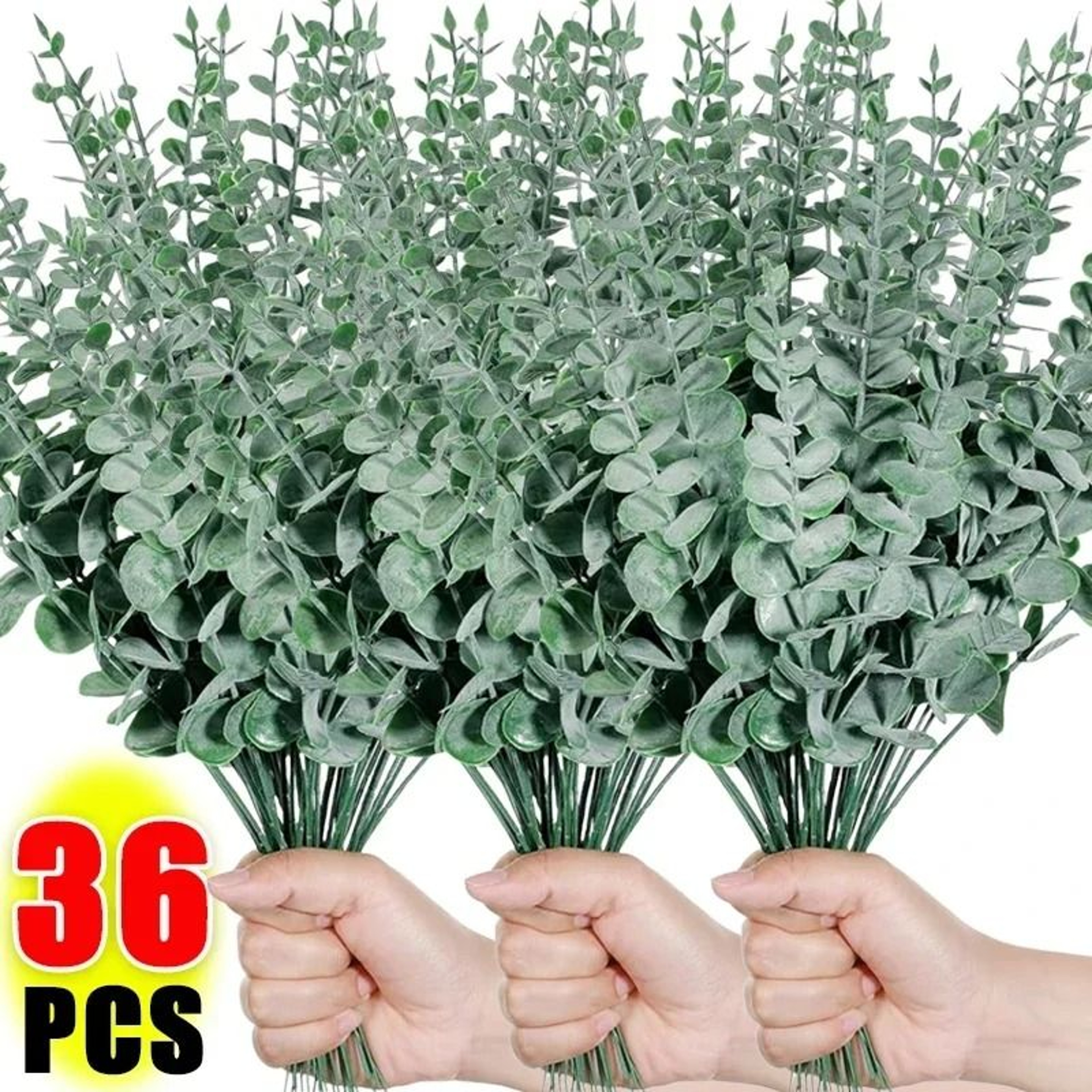 Botanical Eucalyptus Stems  HighDefinition Elemental Architectural Sculpture 0