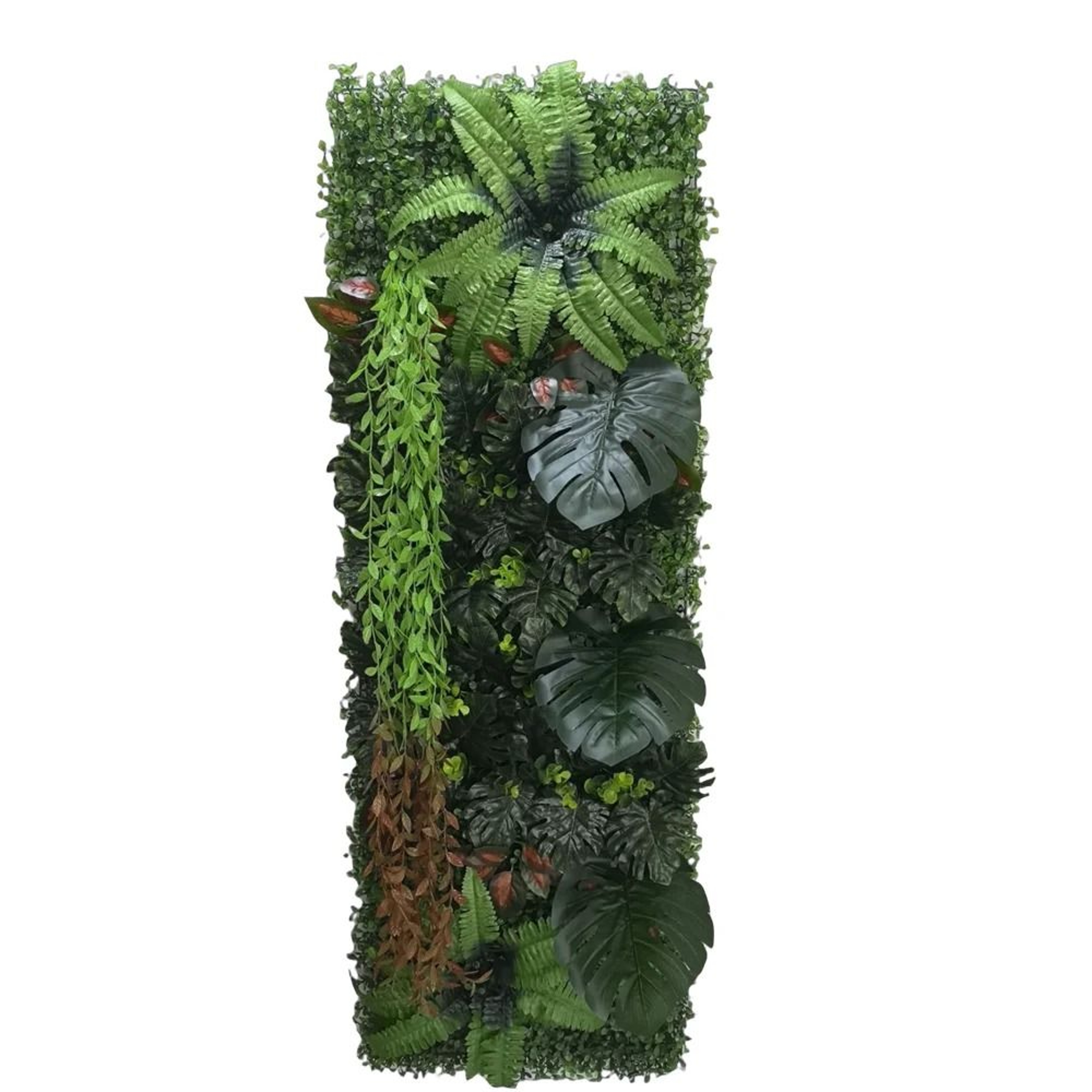 Botanical Vertical Sculpture  HighDefinition Moss Architectural Wall Panel 17