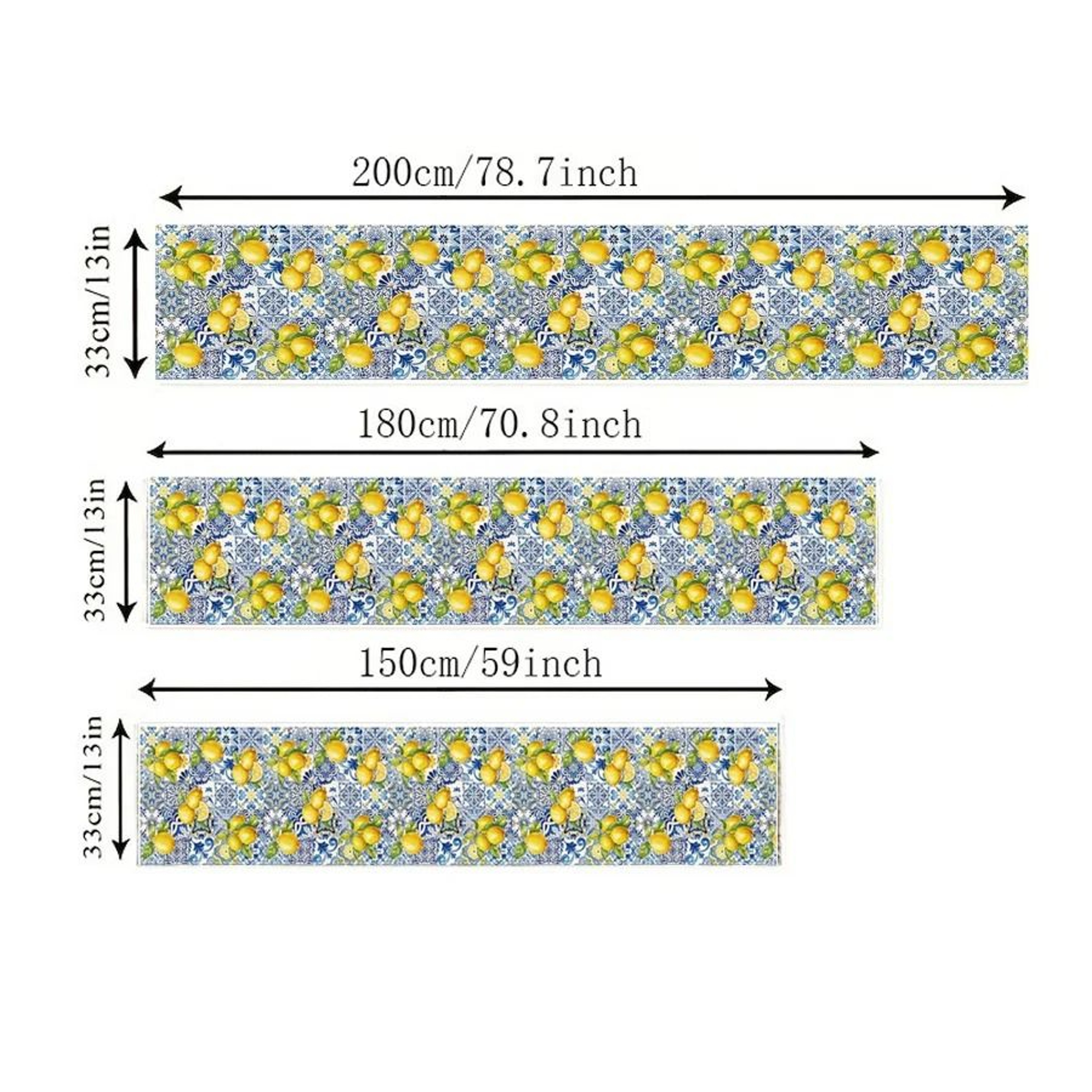 Citrus Narrative Runner  HighDefinition Textile Architectural Sculpture 4