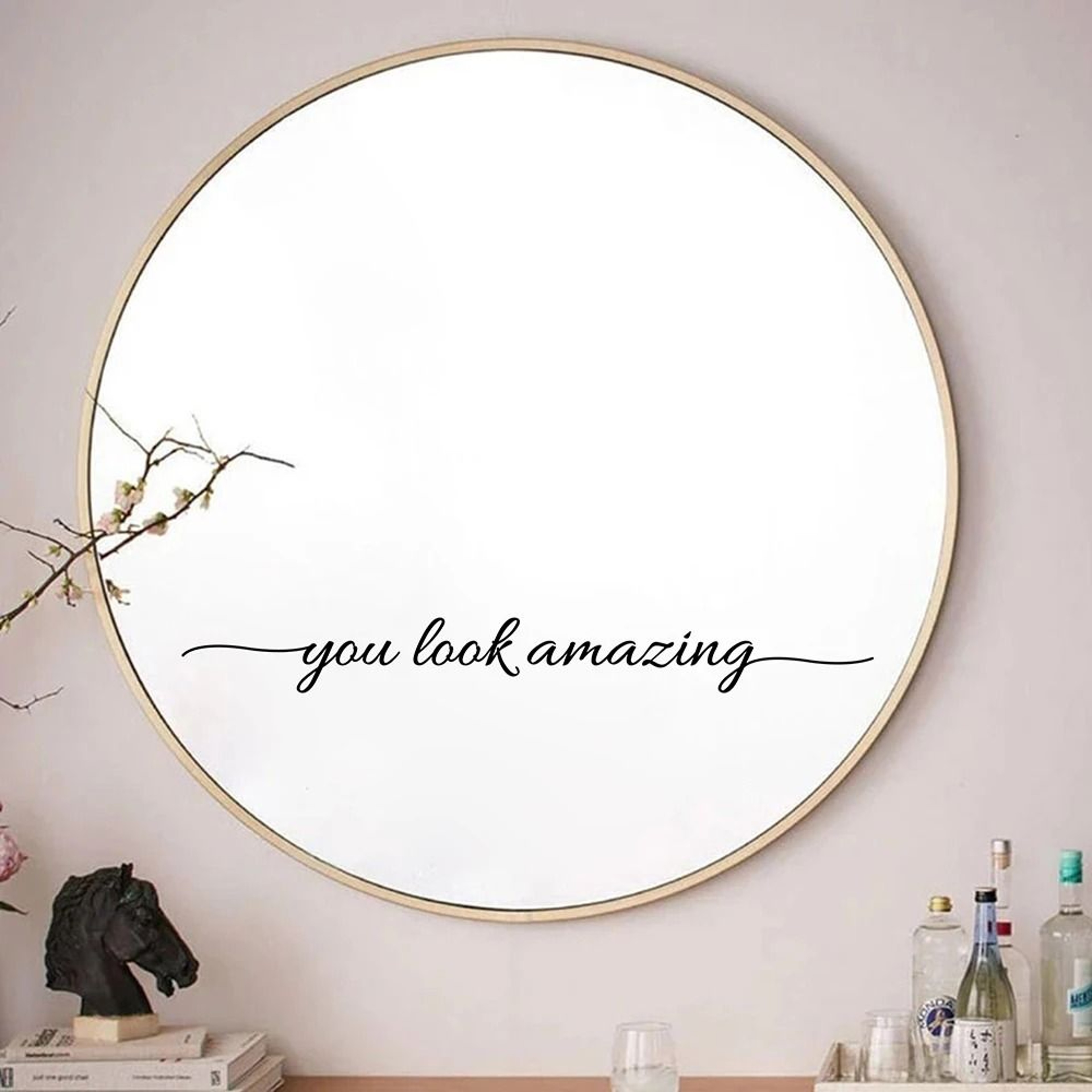 Typography Narrative Sculpture  HighDefinition Mirror Reflection Architectural Art 0
