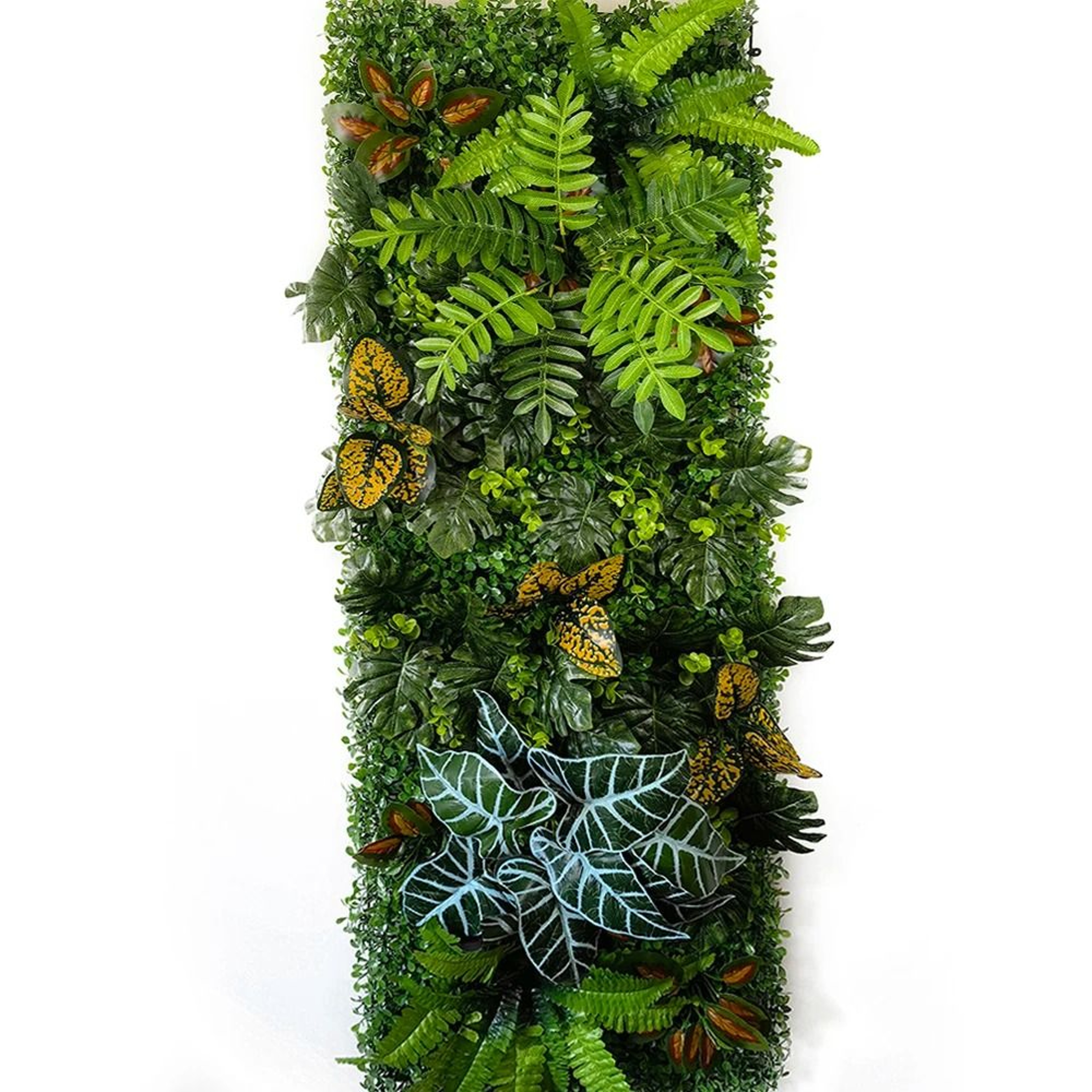 Artificial Boxwood Hedge Panel  16x47 In Realistic Grass Wall Backdrop  Faux Greenery For Home Offi 7