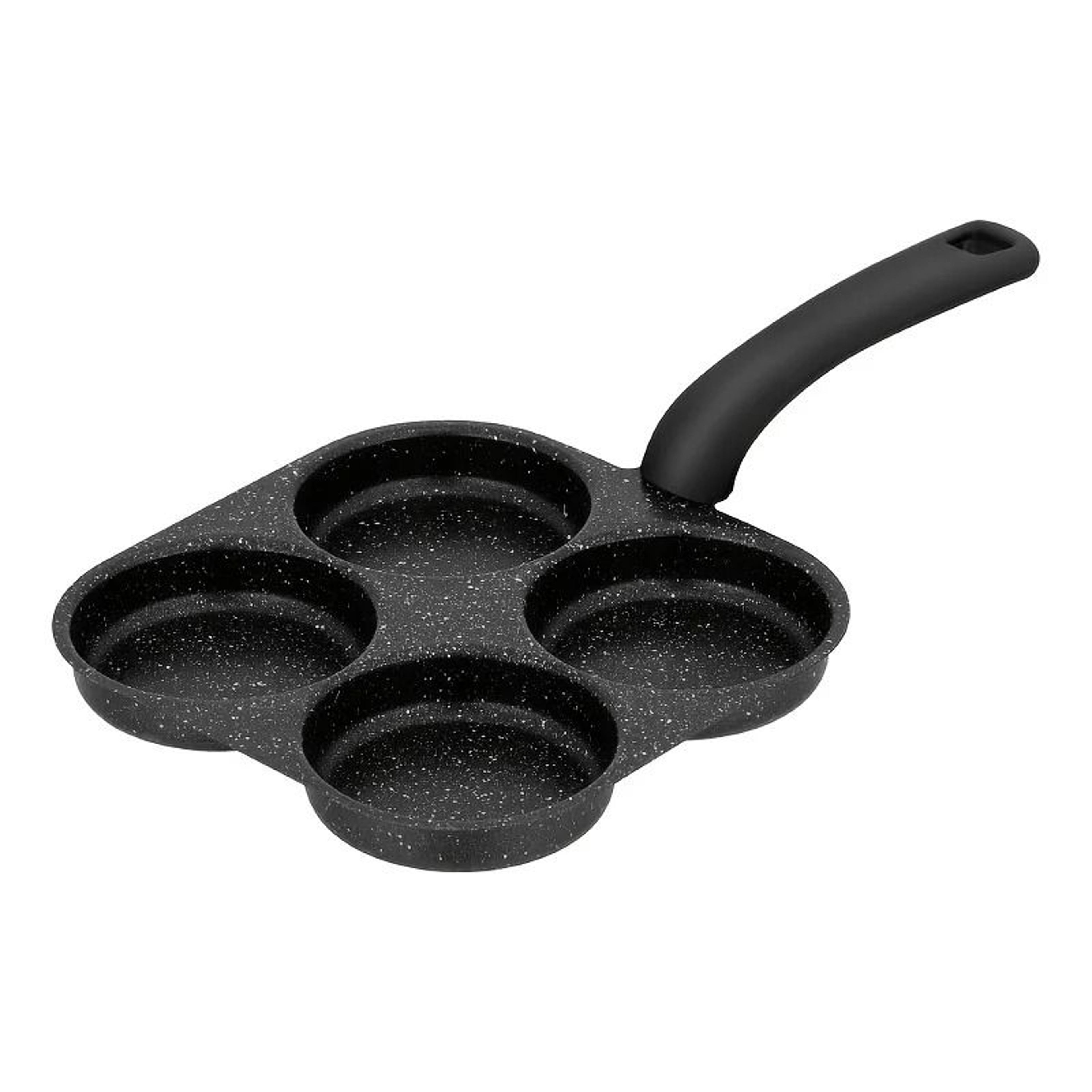 Medical Stone 4Hole Omelette Pan  NonStick Egg Burger  Dumpling Pot  Professional Breakfast Frying  1