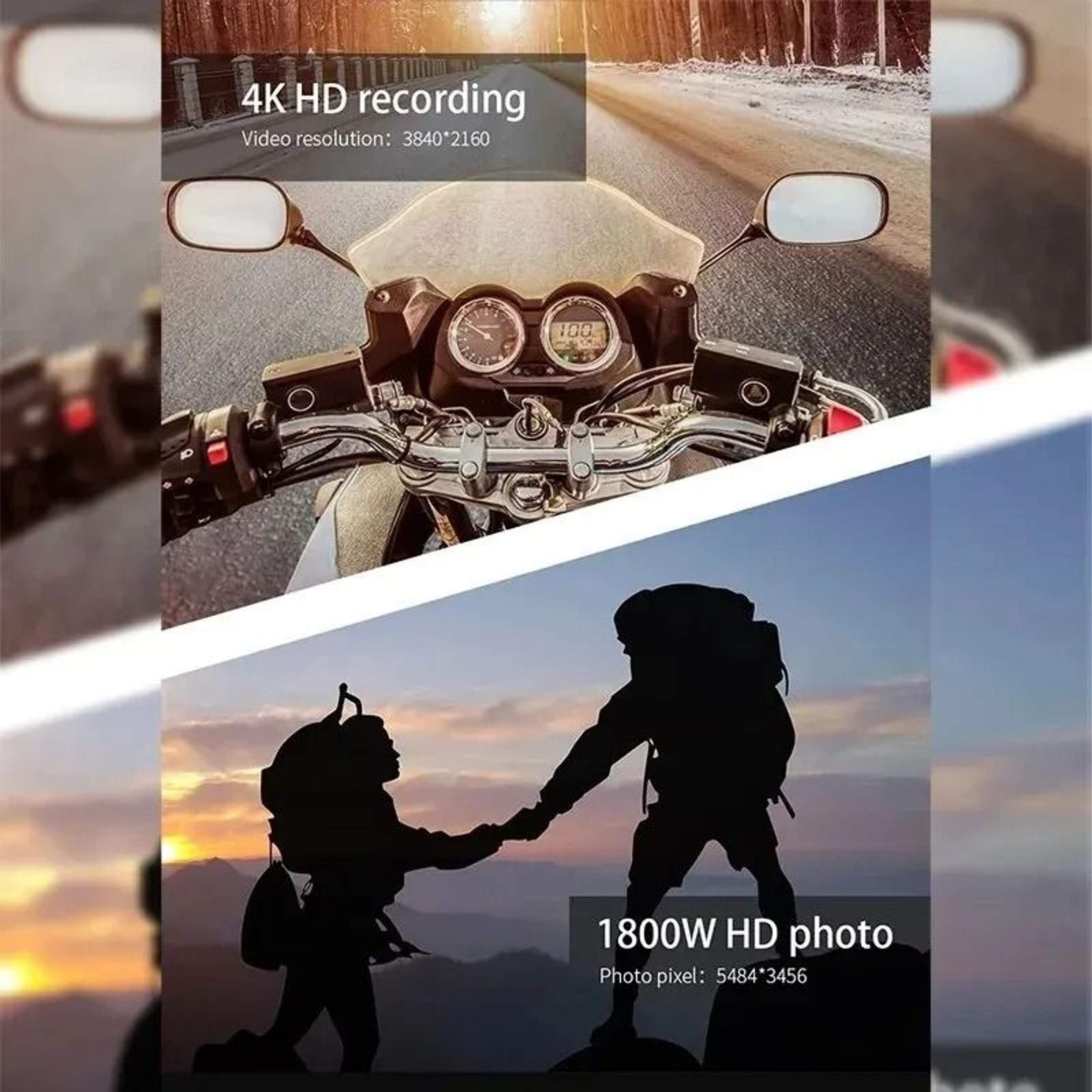 4K UltraHD Camera Sunglasses  Pro Surveillance Action Cam  HandsFree POV Video Recorder  Sports Eye 3