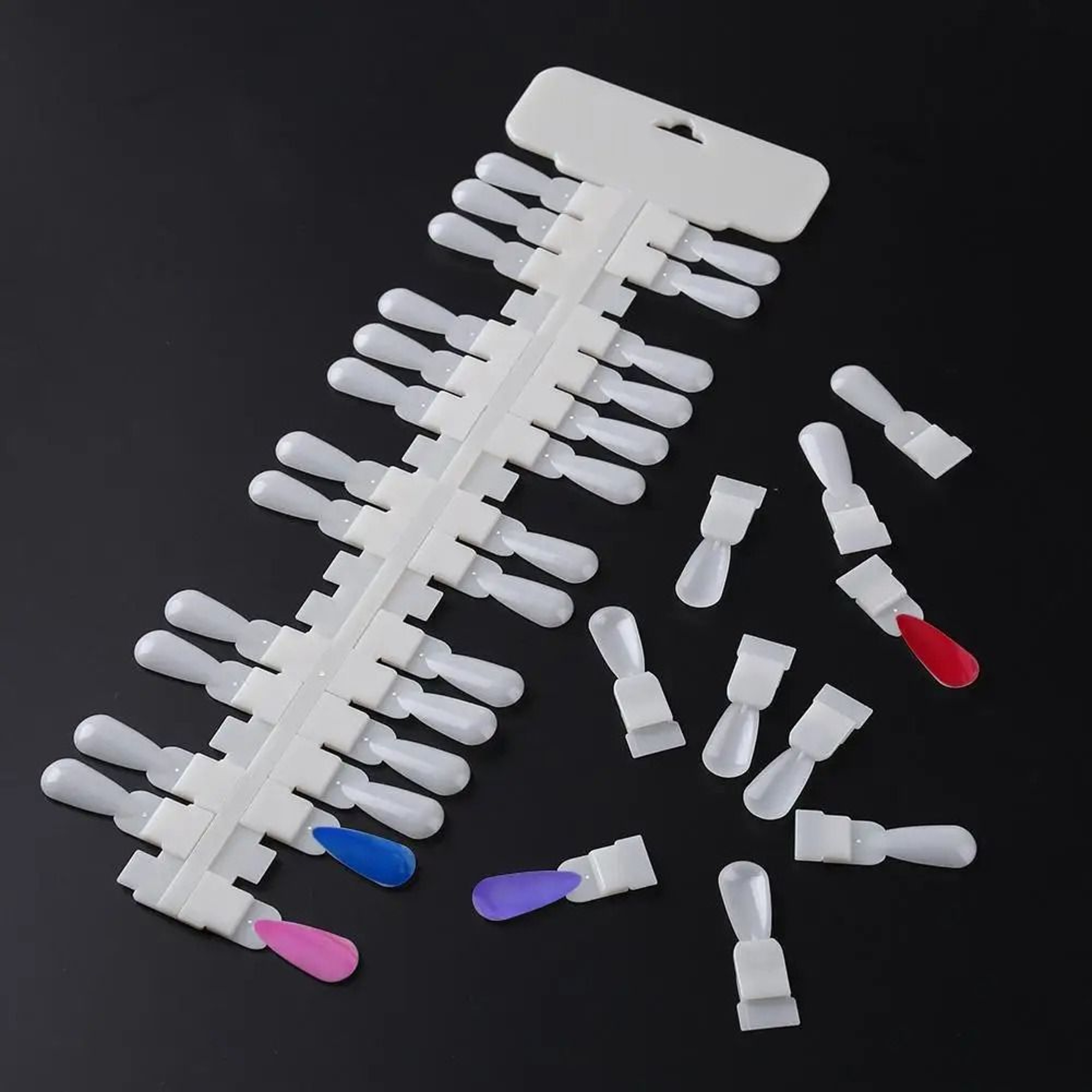 36Piece Manicure Practice Display Board  Removable Gel Polish Palette  Professional Nail Art Traini 1