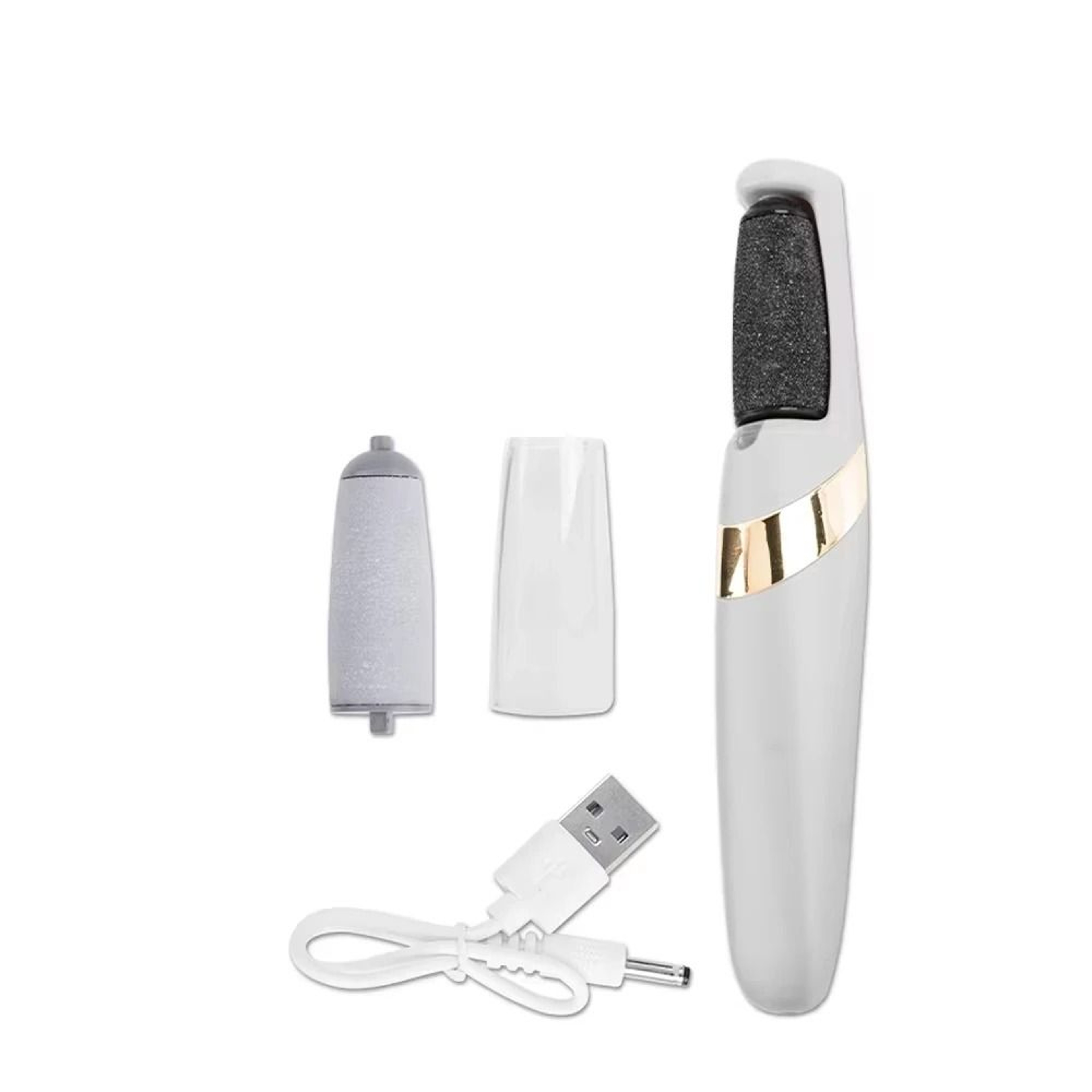 Electric Foot Callus Remover  Rechargeable Pedicure Scrubber  Professional Exfoliator For Smooth  H 7