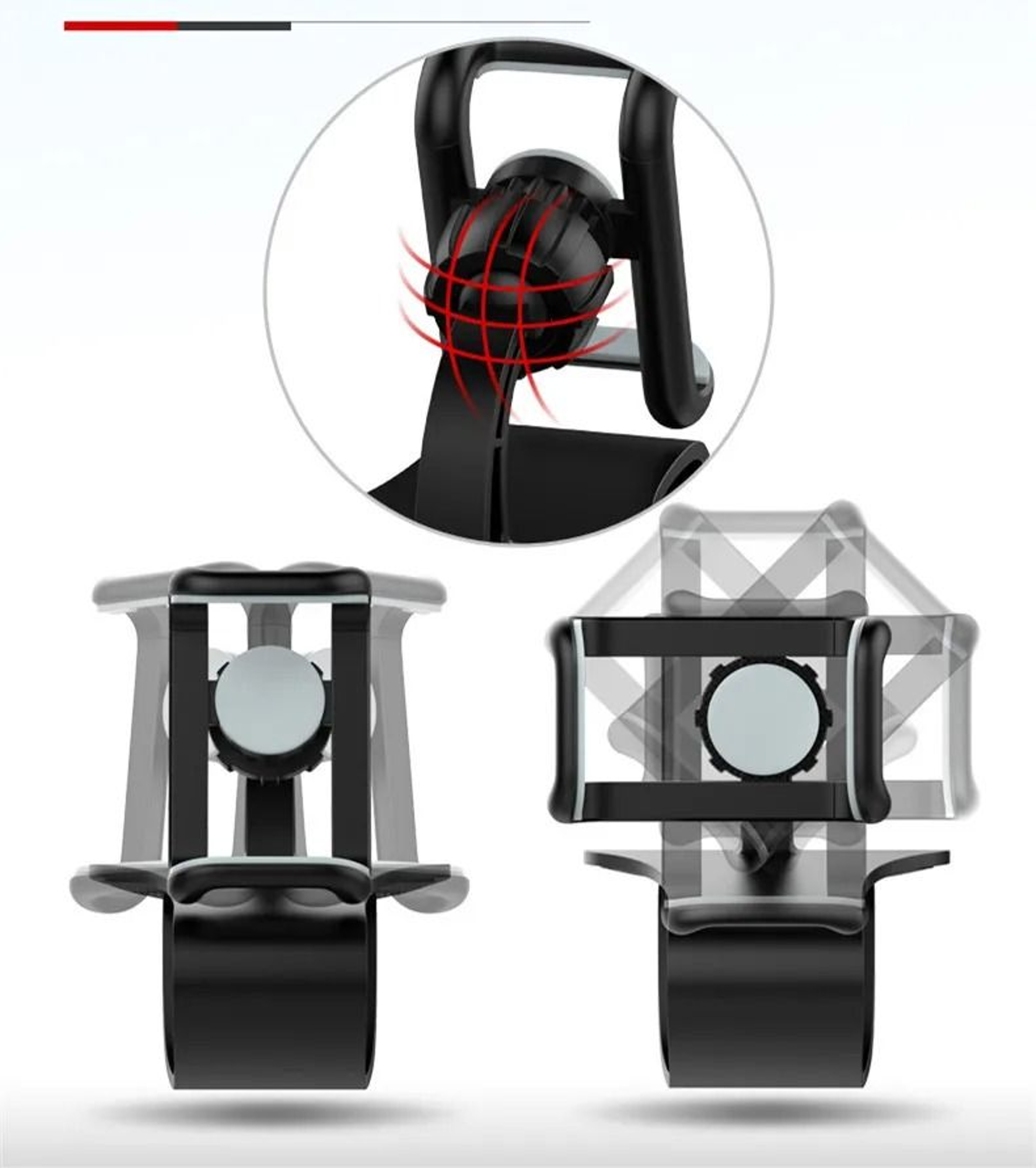 Universal Dashboard Car Phone Holder  Easy Clip MultiFunctional Navigation Mount  HighYield Driving 6