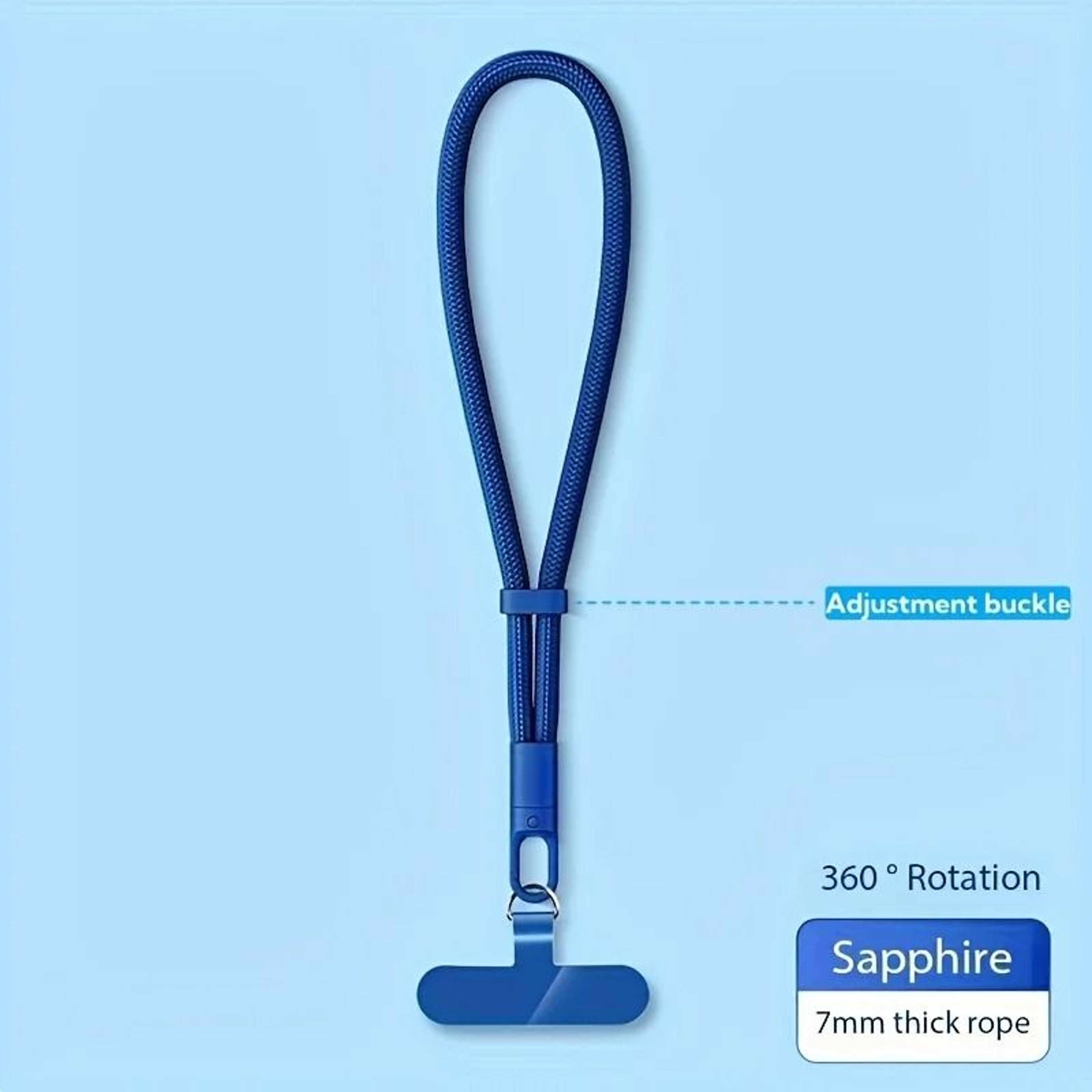 Phone Lanyard  Crossbody  Wrist Strap With Safety Clip  HighYield Universal Mobile Support Hub 6