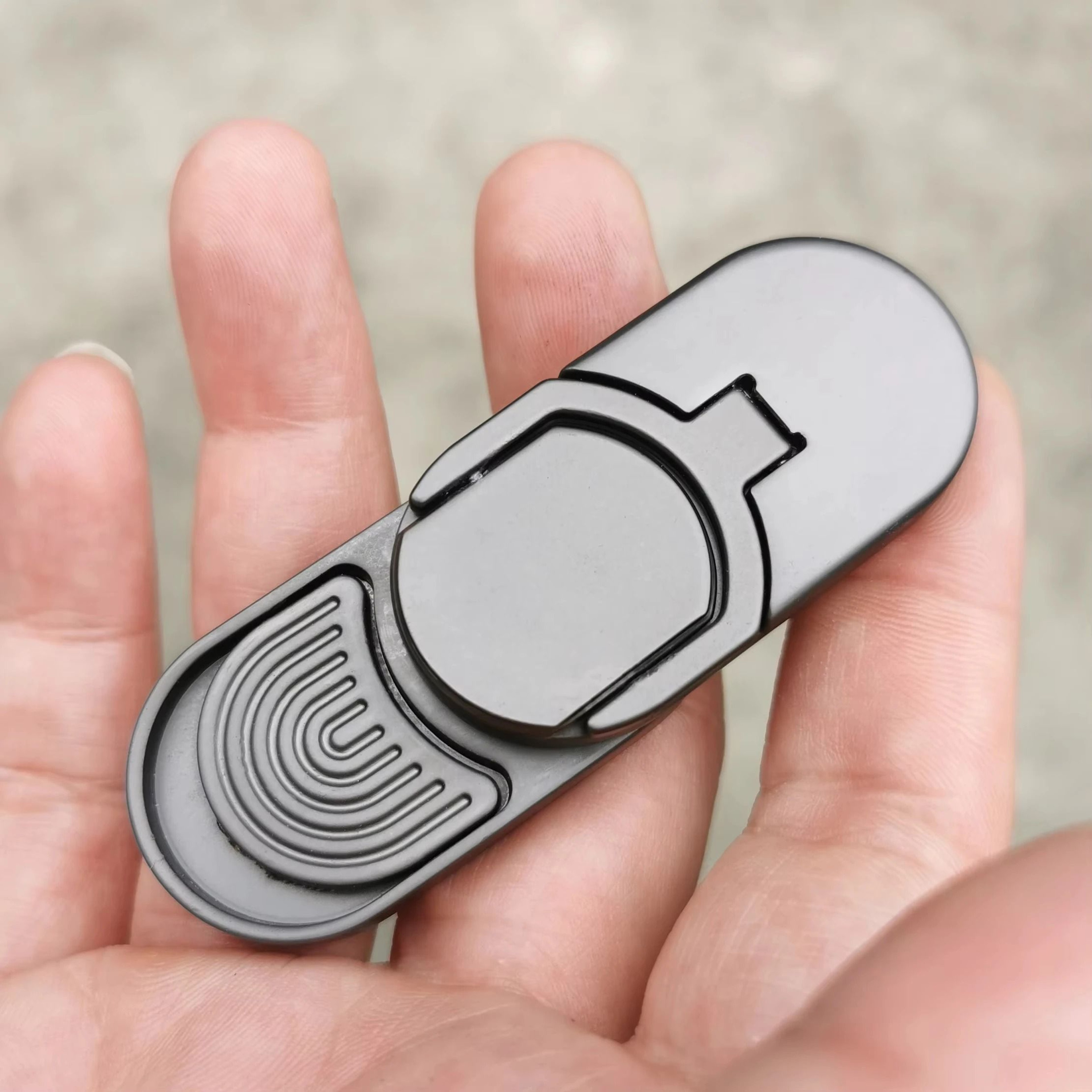 Target Push Fidget Slider  Metal Haptic Coin  Finger Decompression Tool  HighYield Tactical EDC Int 1