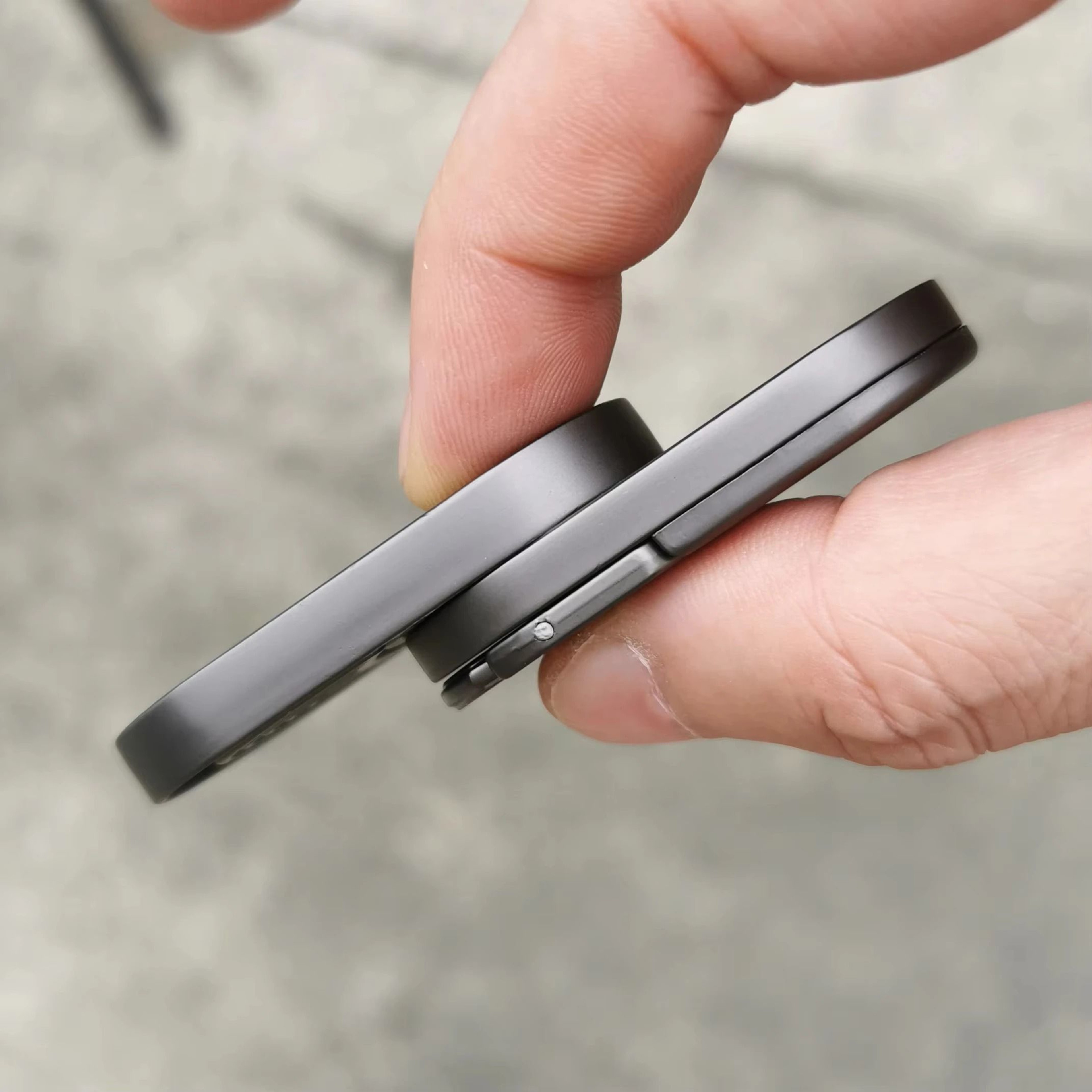 Target Push Fidget Slider  Metal Haptic Coin  Finger Decompression Tool  HighYield Tactical EDC Int 4