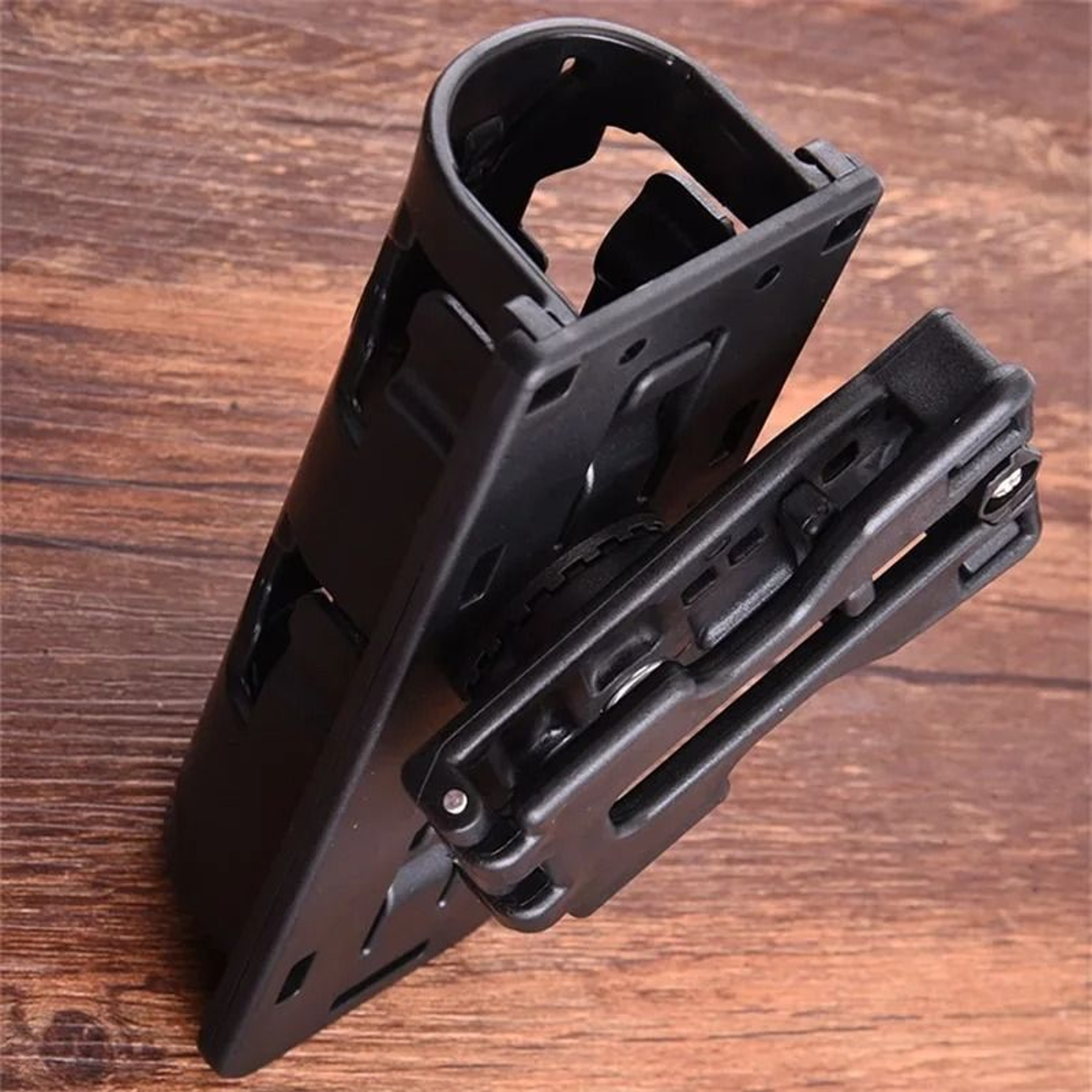 360 Rotating Tactical Baton Holster  Retractable Holder  HighYield EDC Security Interaction Hub 4