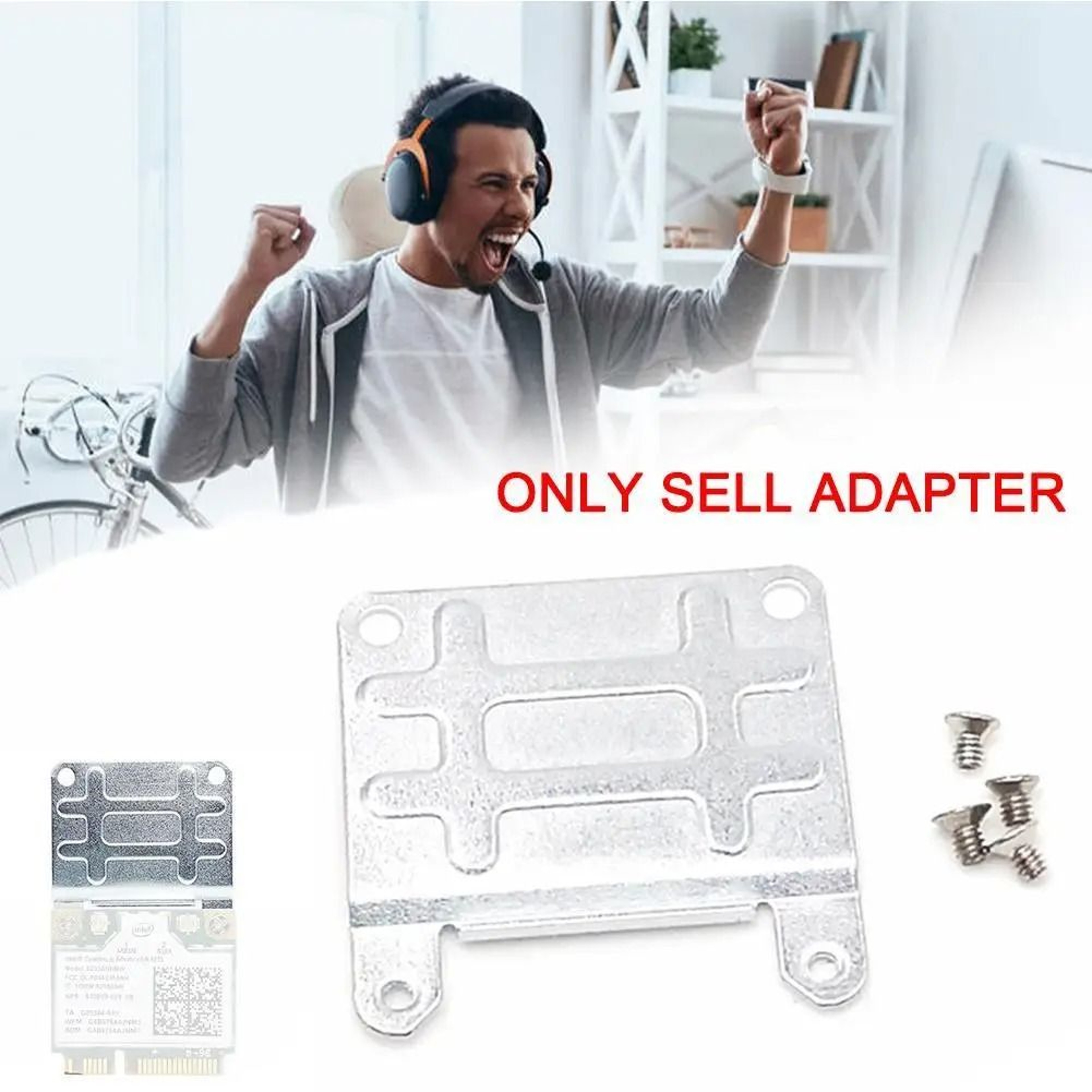 Mini PCIE Extension Frame  HalfHeight To FullHeight Metal Bracket  HighYield Network Interaction Hu 3