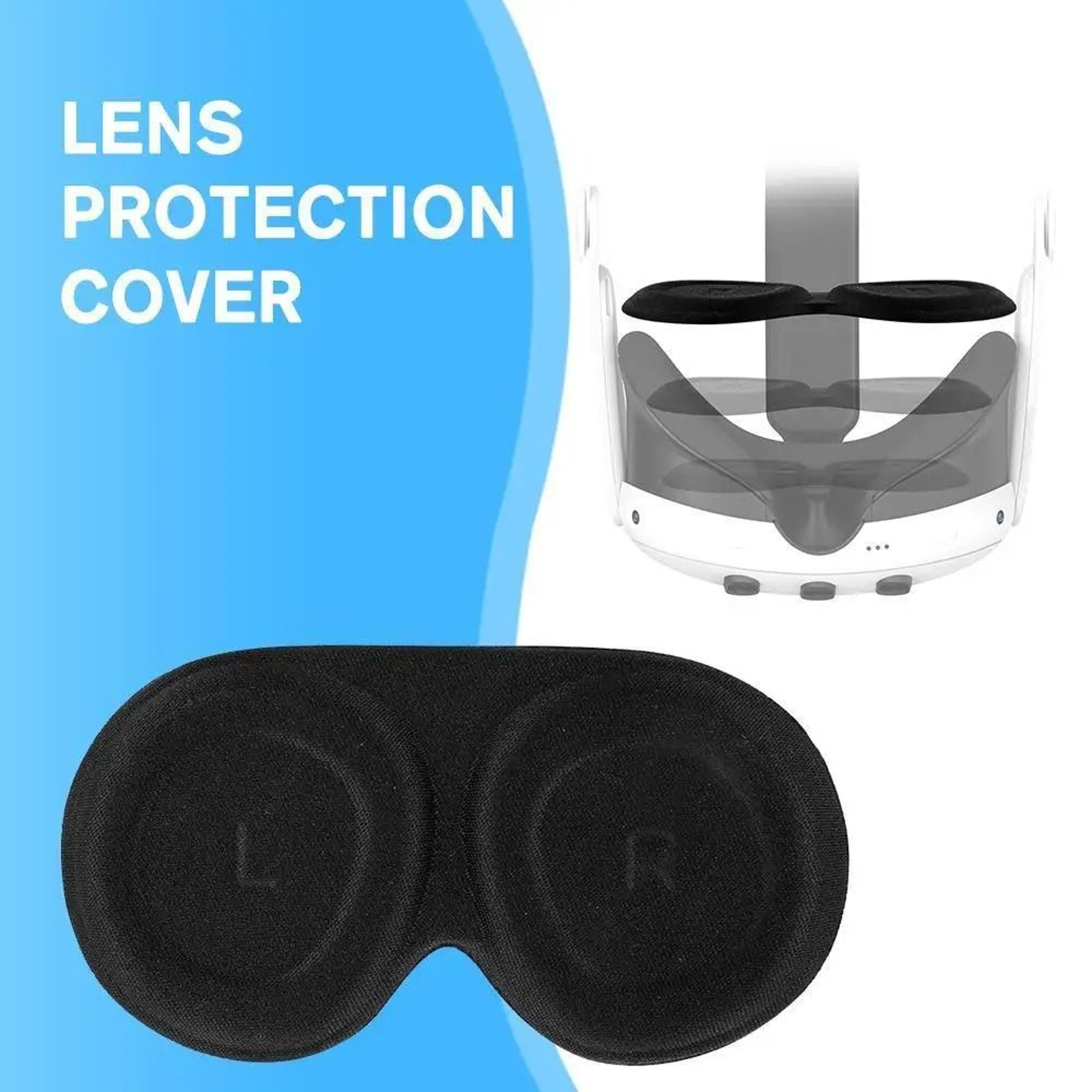 VR Lens Protector Cover  Dustproof  AntiScratch Shield  HighYield Optical Interaction Hub 5