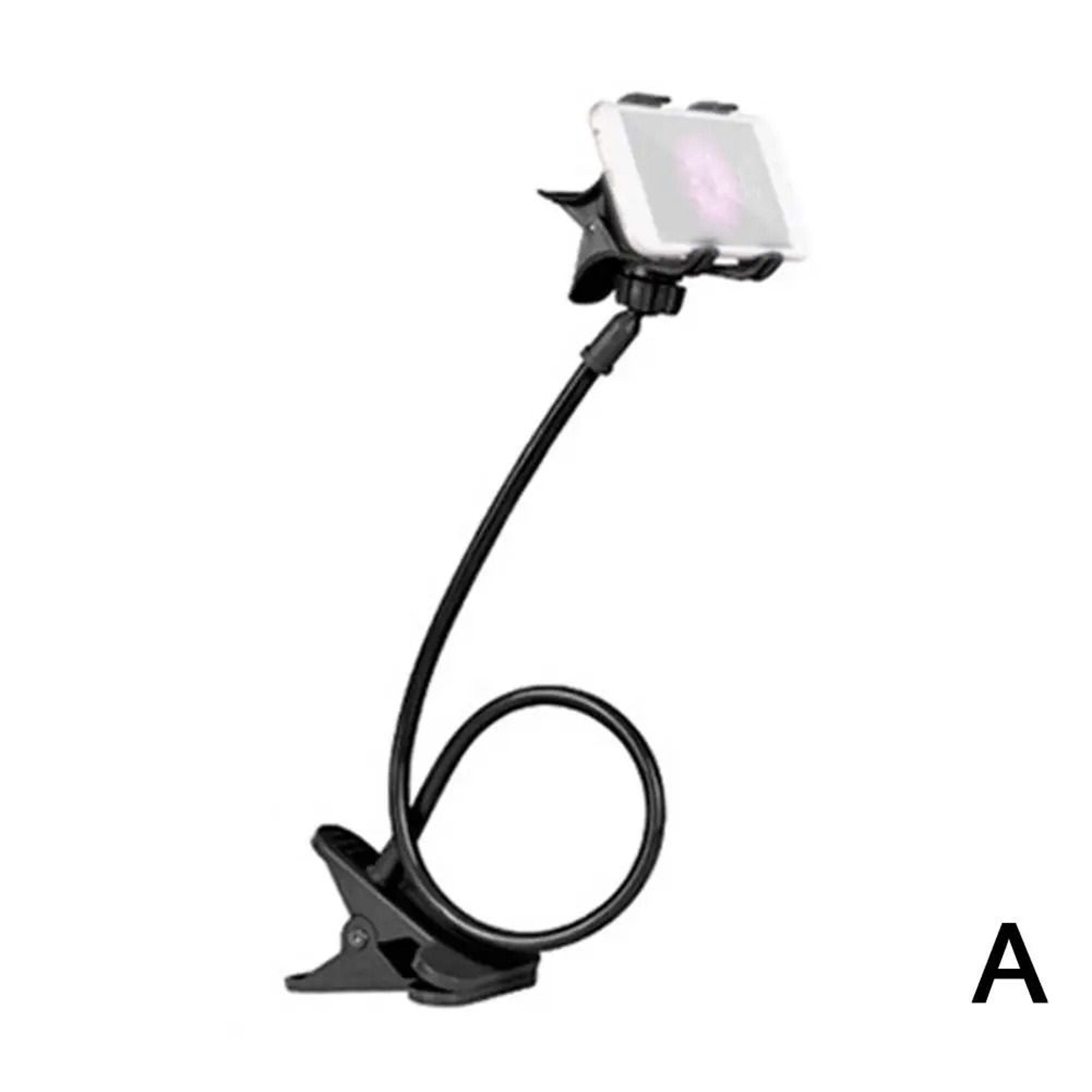 Universal 360 Gooseneck Phone Holder  Flexible HandsFree Bed  Desk Mount 7