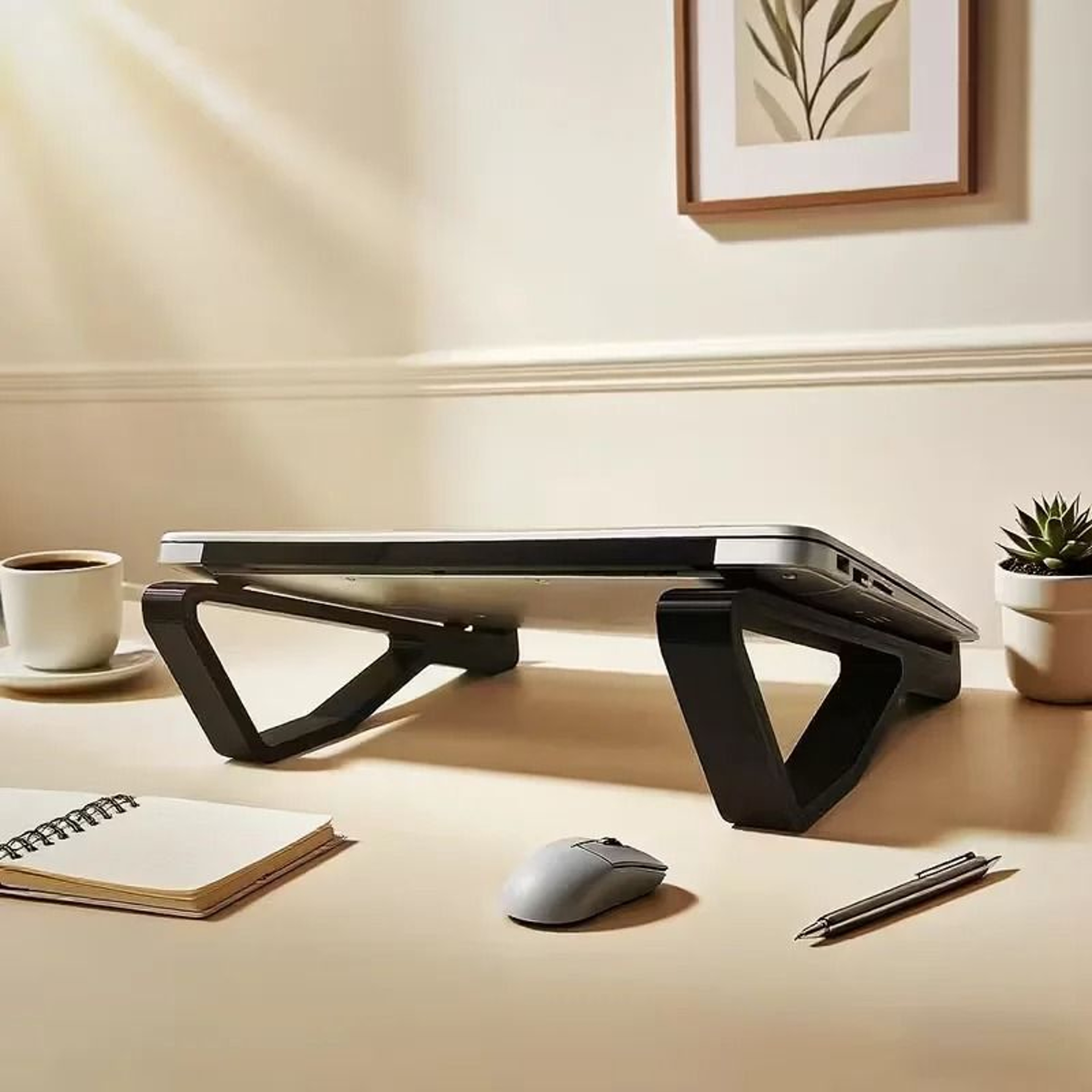 Precision Pro Ergonomic Laptop Stand  Adjustable Tilt  Height Support 6