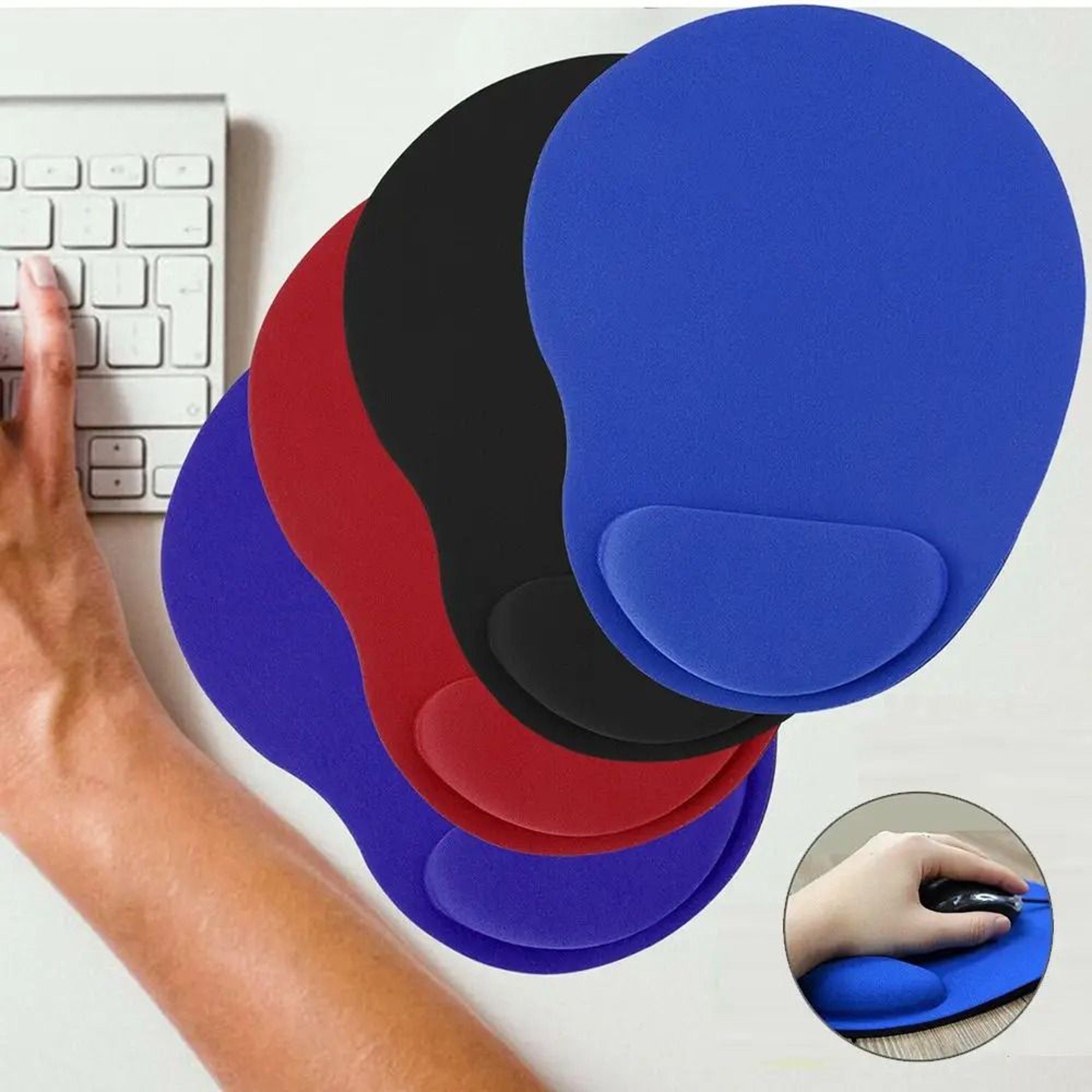 CloudComfort Ergonomic Wrist Rest Mouse Pad  NonSlip Orthopedic Support 2