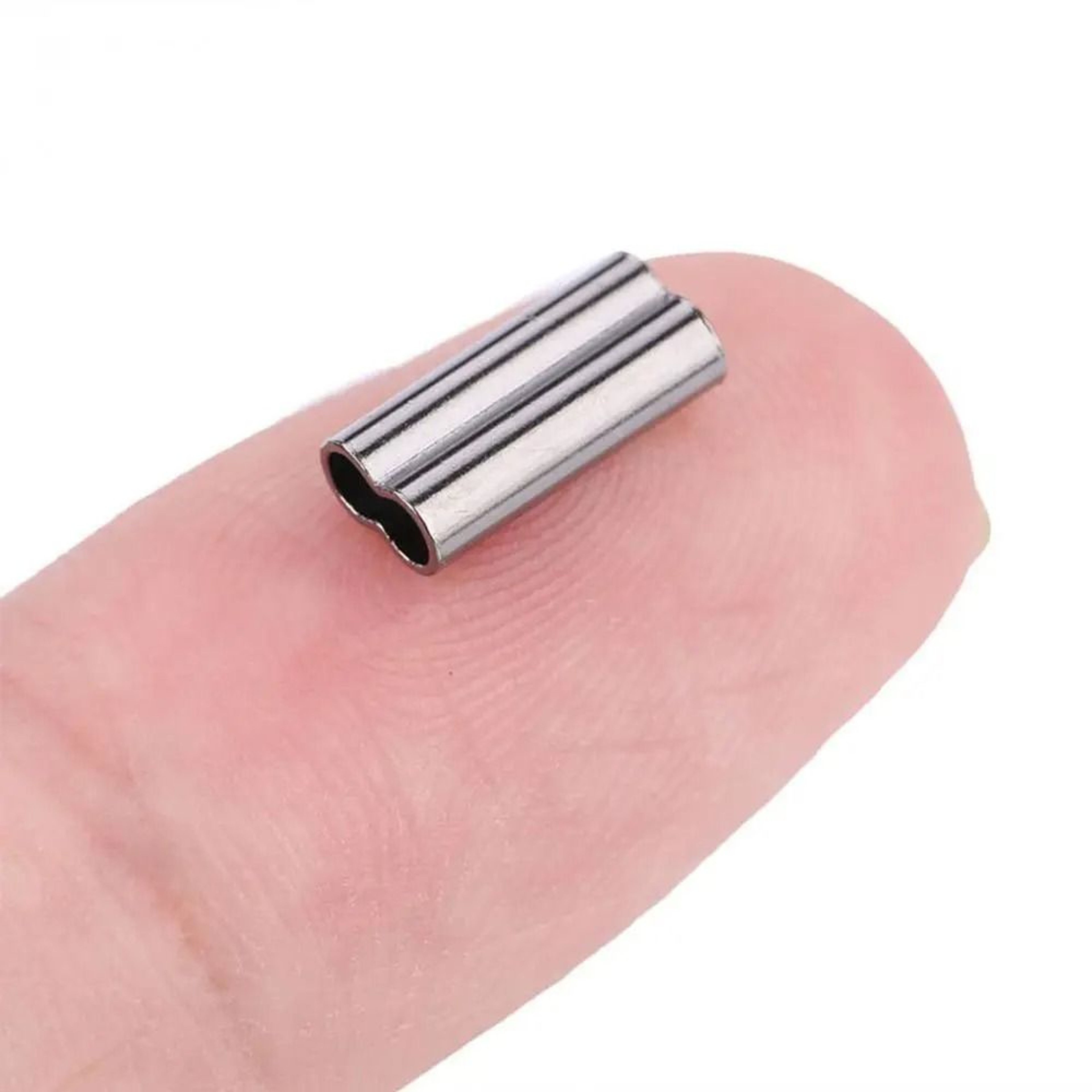 Fishing Barrel Crimping Sleeves  Double Barrel Tackle Connectors  HighYield Terminal Rigging Hub 4