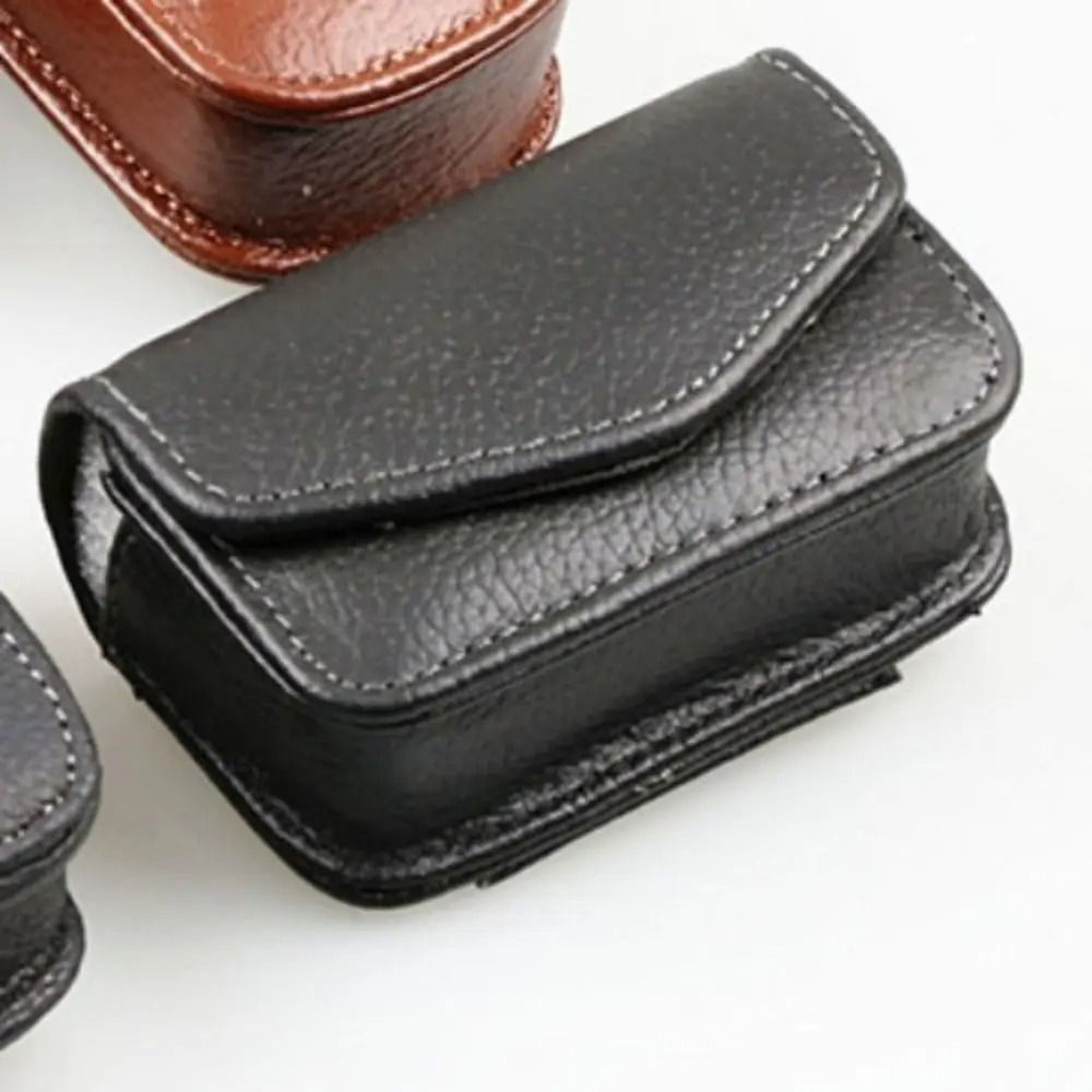 Wearable PU Glasses Case  BeltLoop Portable Storage Box  HighYield Optical Protection Hub 2