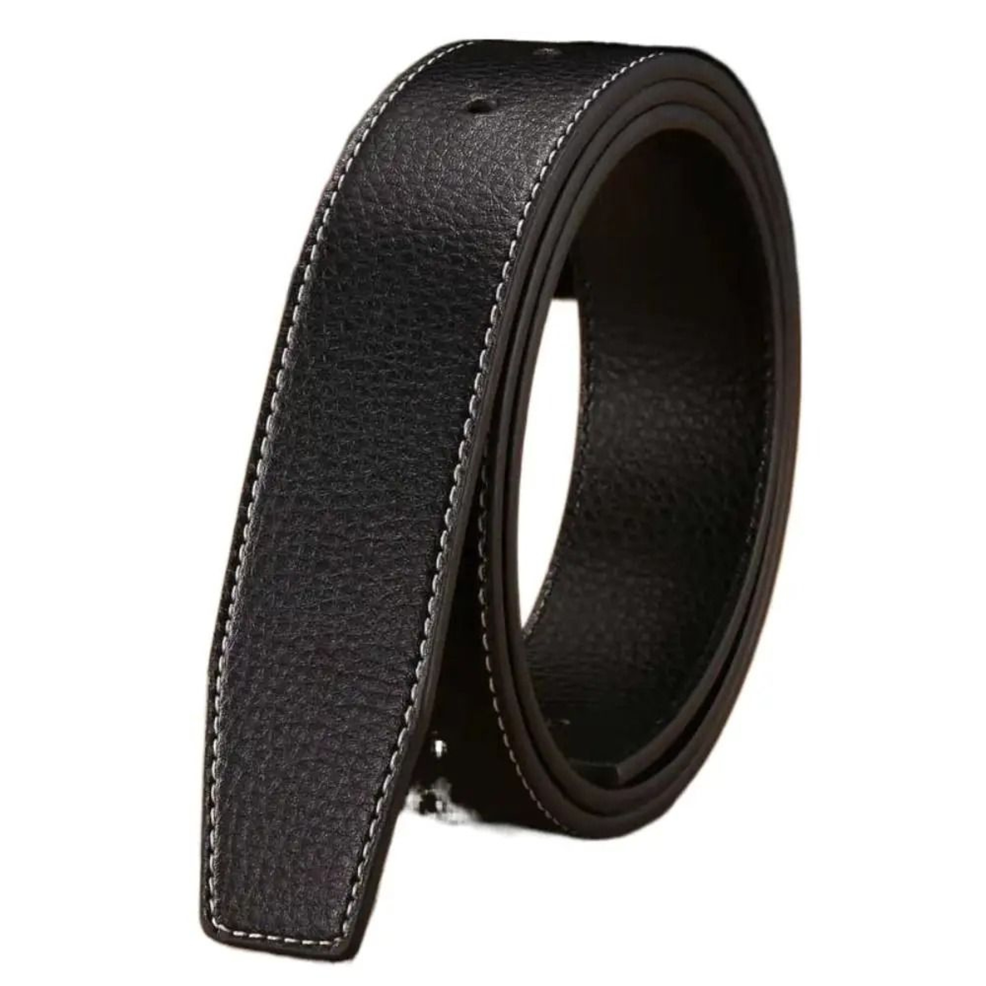 Genuine Leather Belt Strap  15 In Luxury Replacement Waistband  HighYield Sartorial Interaction Hub 6