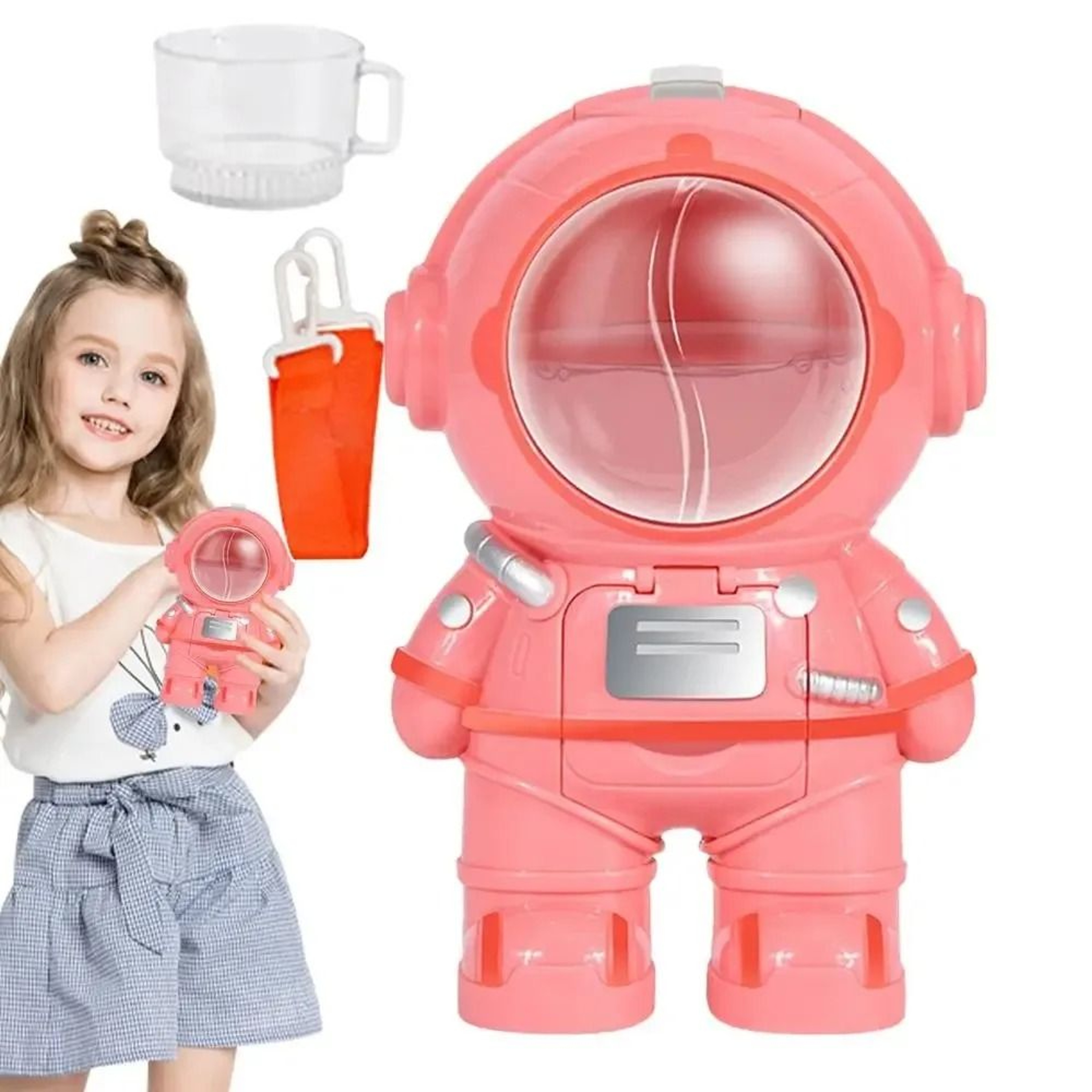 Astronaut Mini Water Dispenser  Portable Childrens Desktop Hydration Hub  HighYield Wellness Intera 4