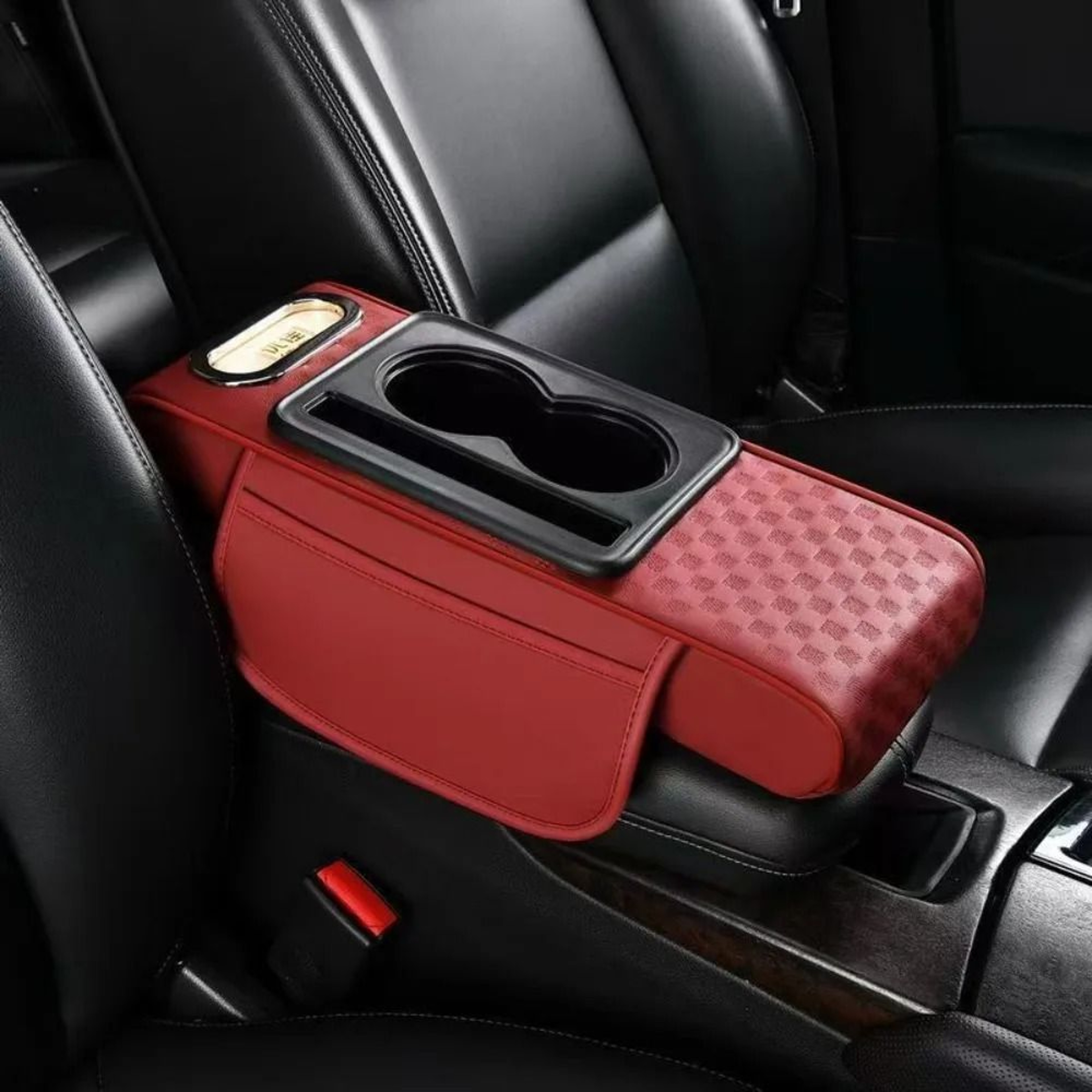 Multifunctional Armrest Cushion  PU Leather Center Console Height Increaser  HighYield Cockpit Inte 12
