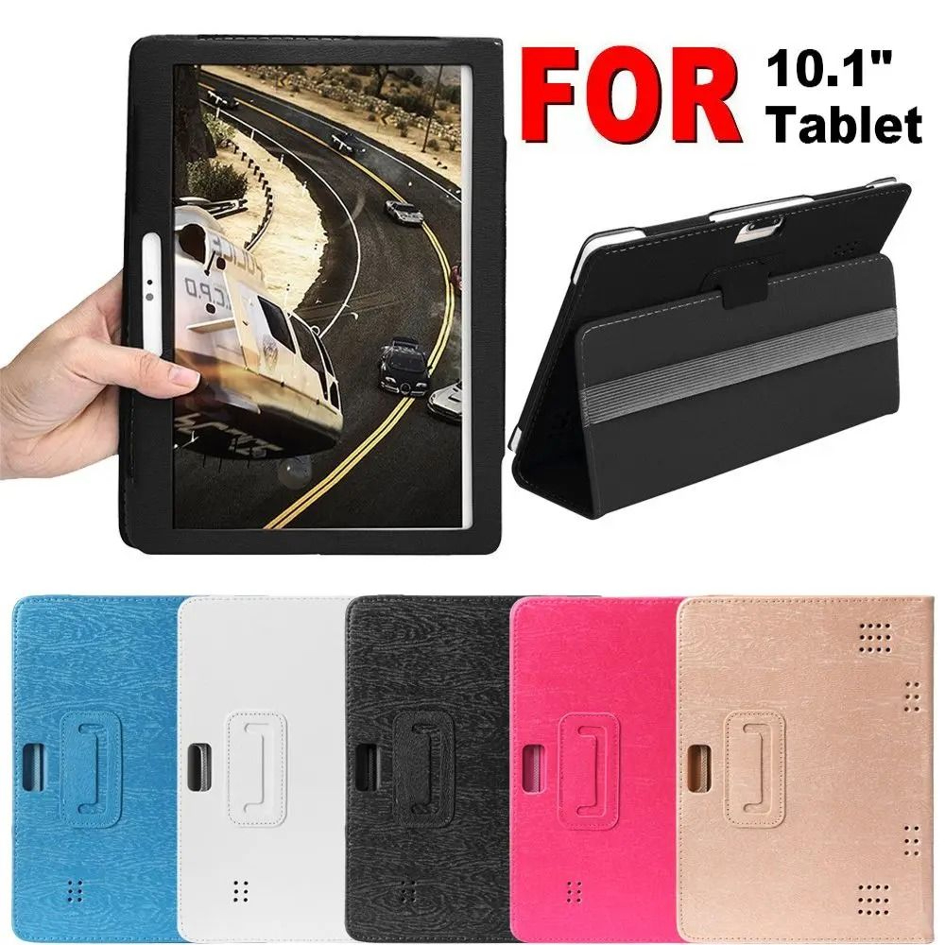 Universal Tablet Case  Leather Flip Stand Cover  HighYield Digital Interaction Hub 0