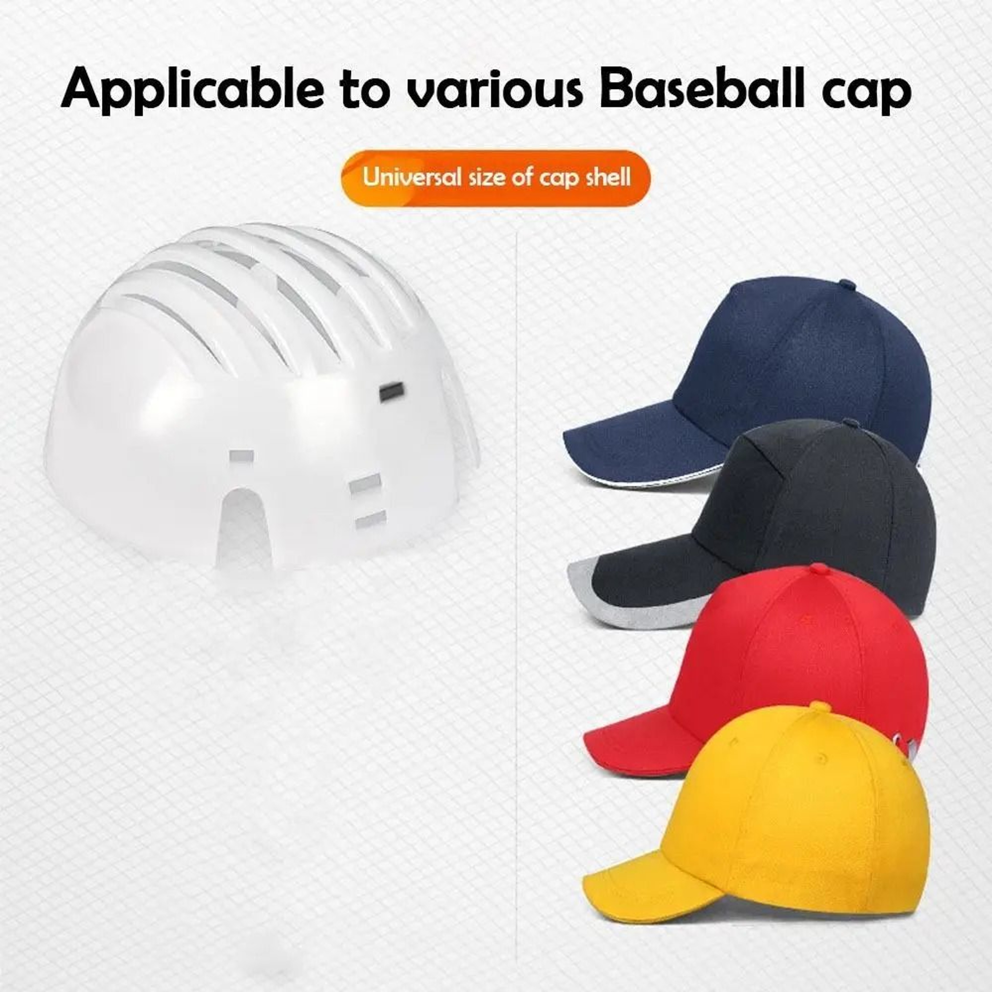 PE Bump Cap Insert  Protective Safety Helmet Lining  HighYield Cranial Interaction Hub 5